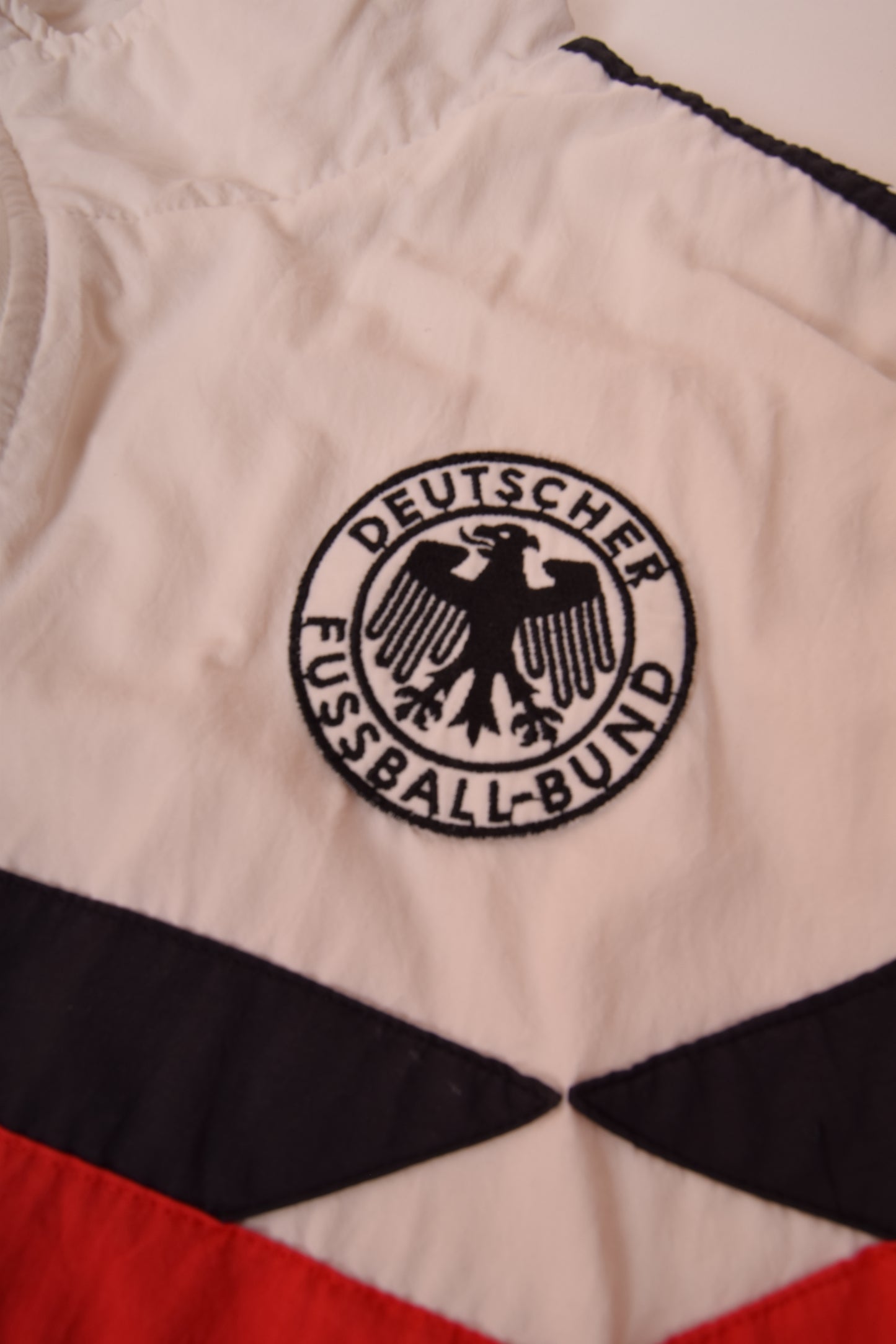 Vintage Germany Adidas 1989-1991 Jacket Size XL-XXL White Yellow Red Black