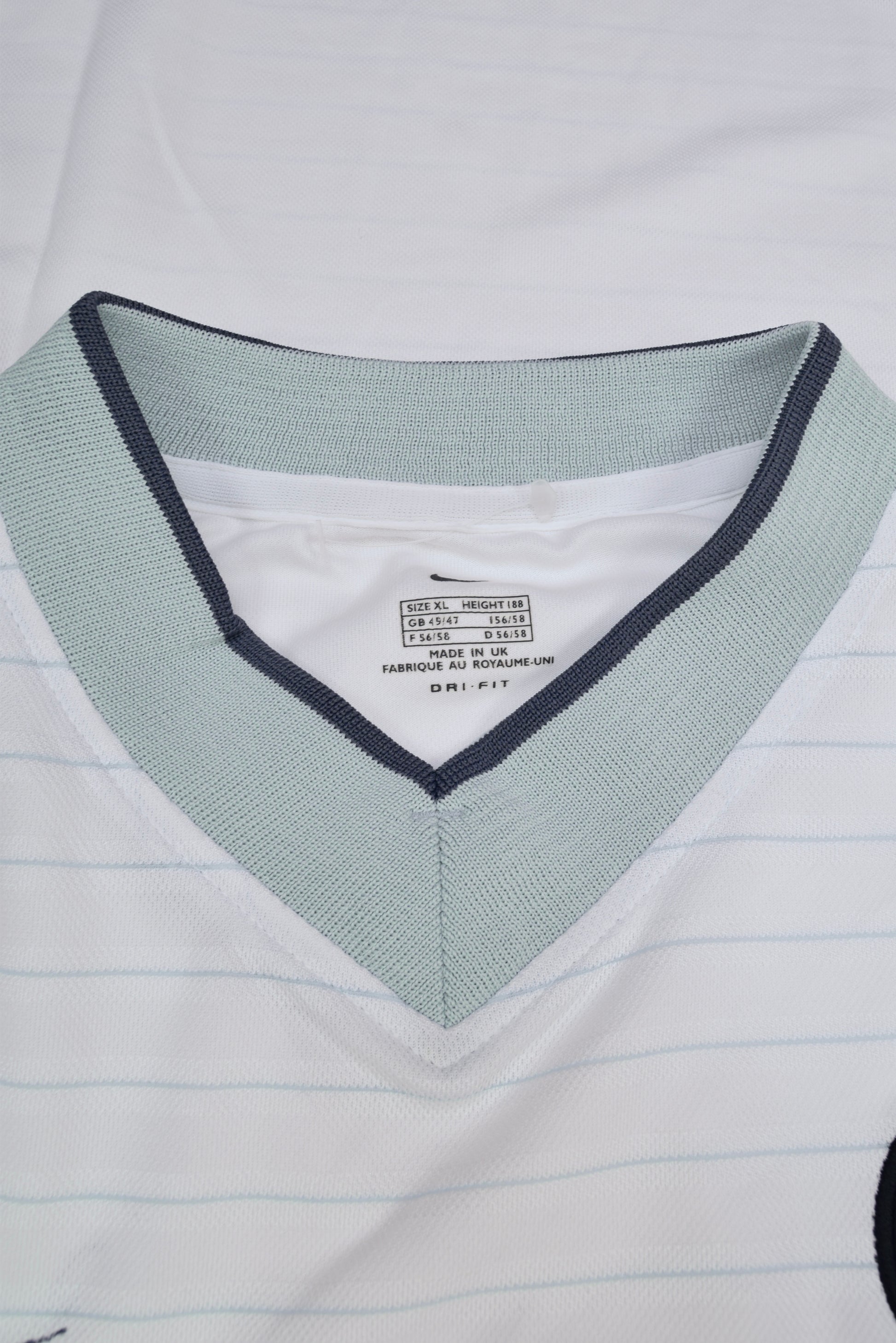 Inter Internazionale Milano Milan Nike 2000-2001 Away Football Shirt White Pirelli Size XL Made in UK BNWT NOS OG DS