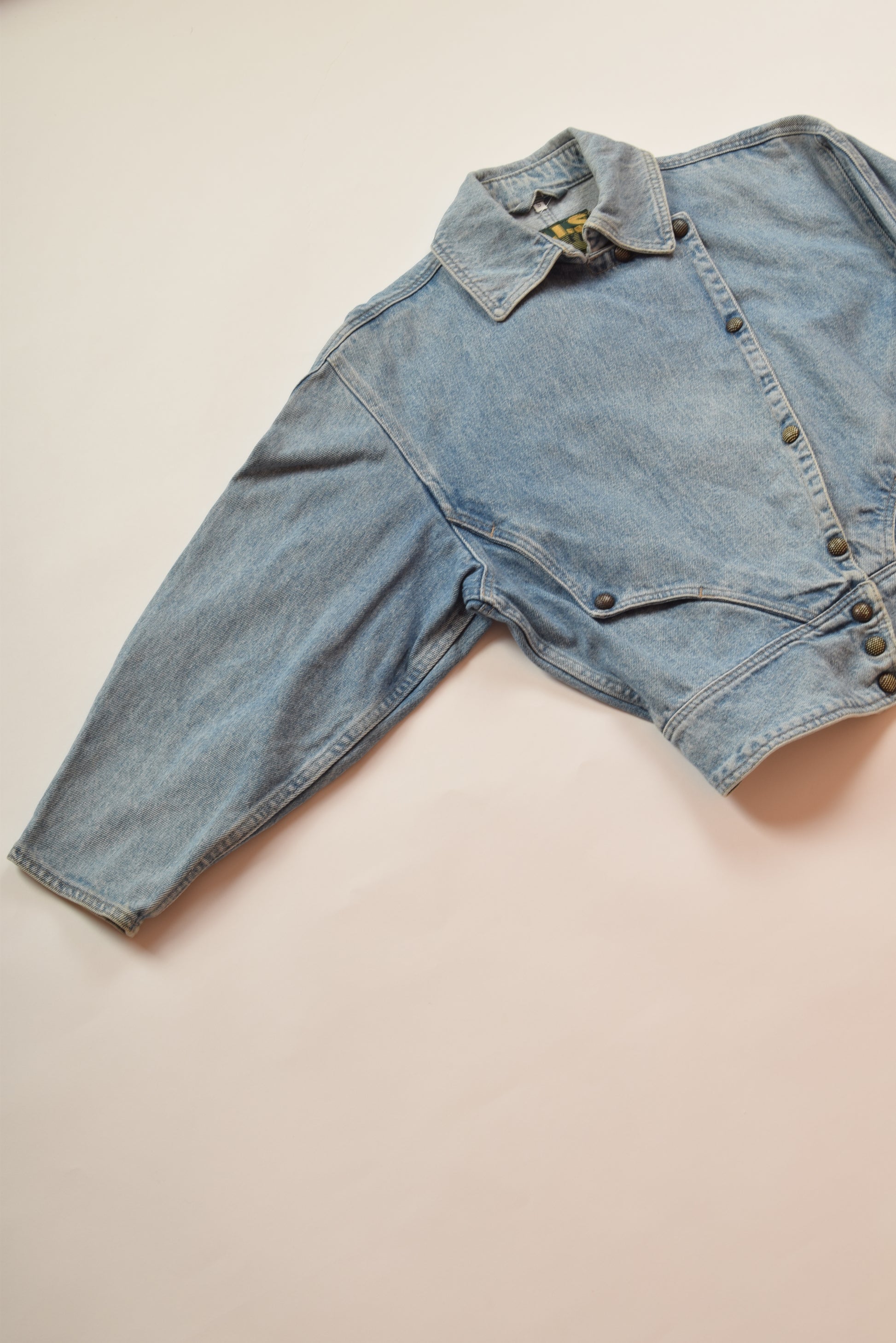 Vintage 80s H.I.S. Woman Denim / Jeans Jacket Size S