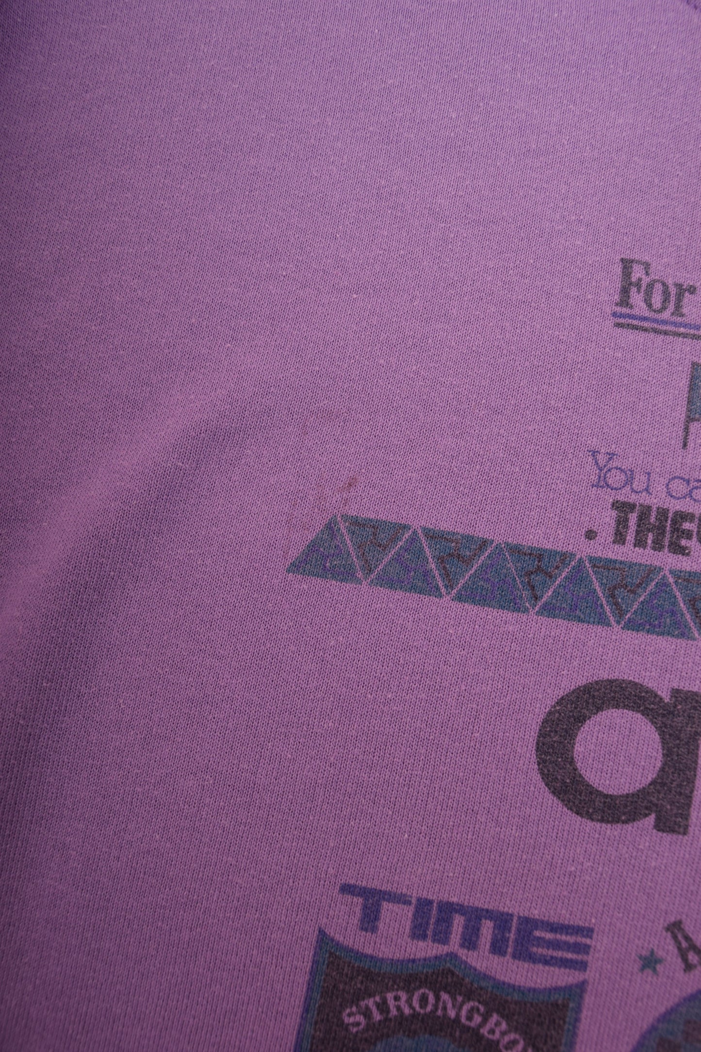 Vintage Adidas 90's Sweatshirt Blue Purple