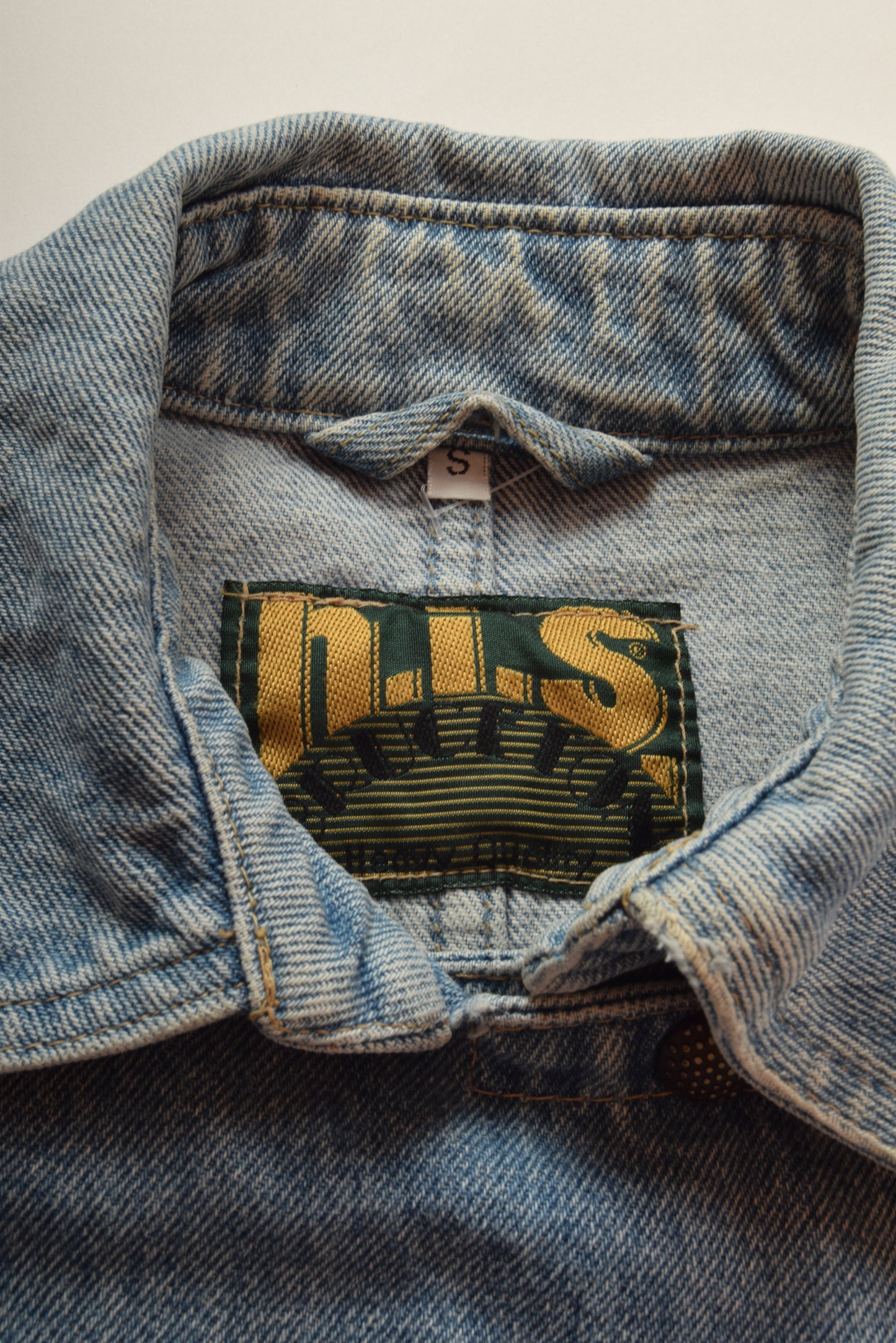 Vintage 80s H.I.S. Woman Denim / Jeans Jacket Size S