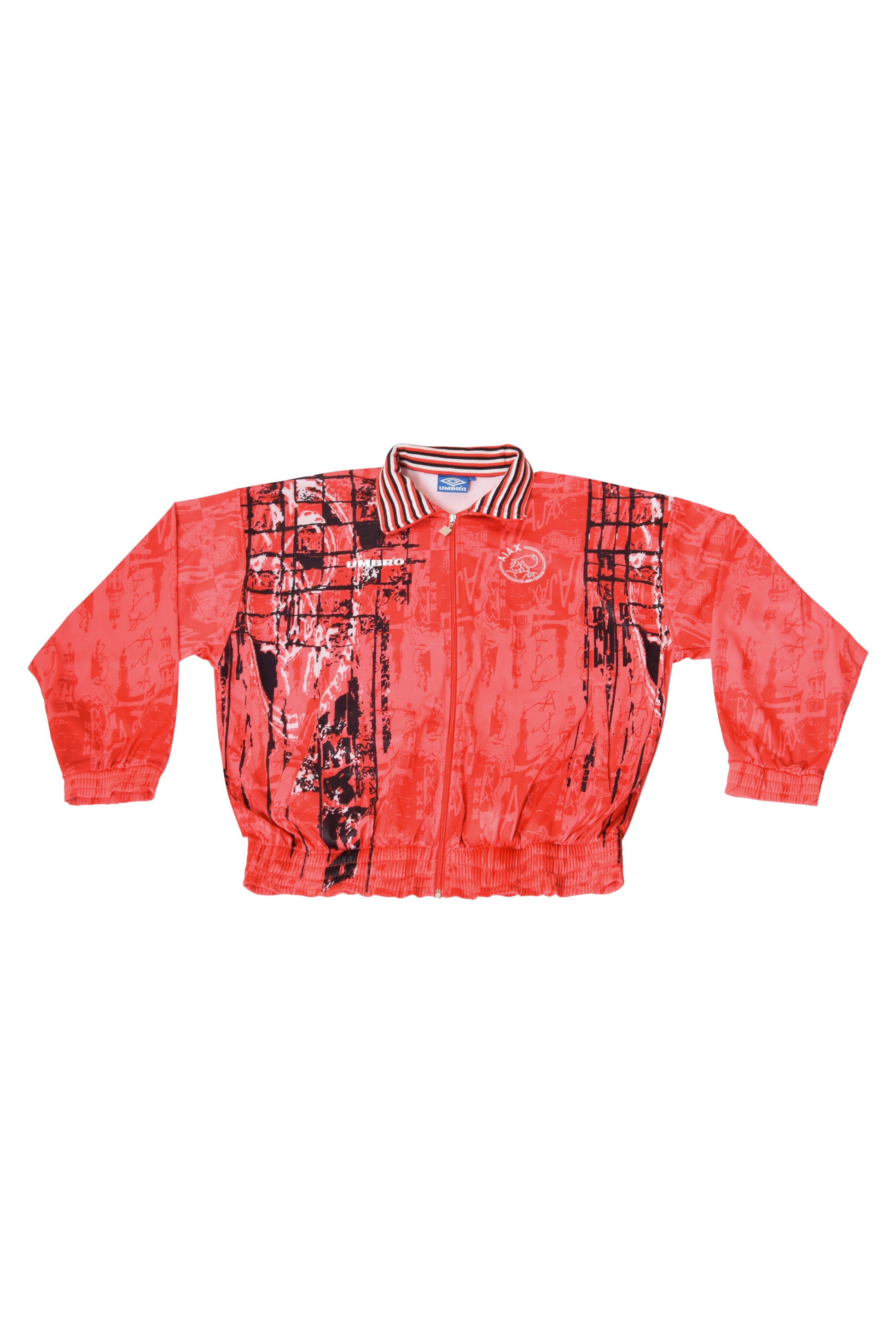 Vintage Ajax Amsterdam Umbro '96-'97 Red Size on the label XL