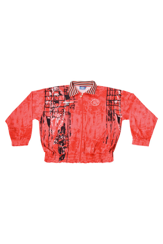 Vintage Ajax Amsterdam Umbro '96-'97 Red Size on the label XL