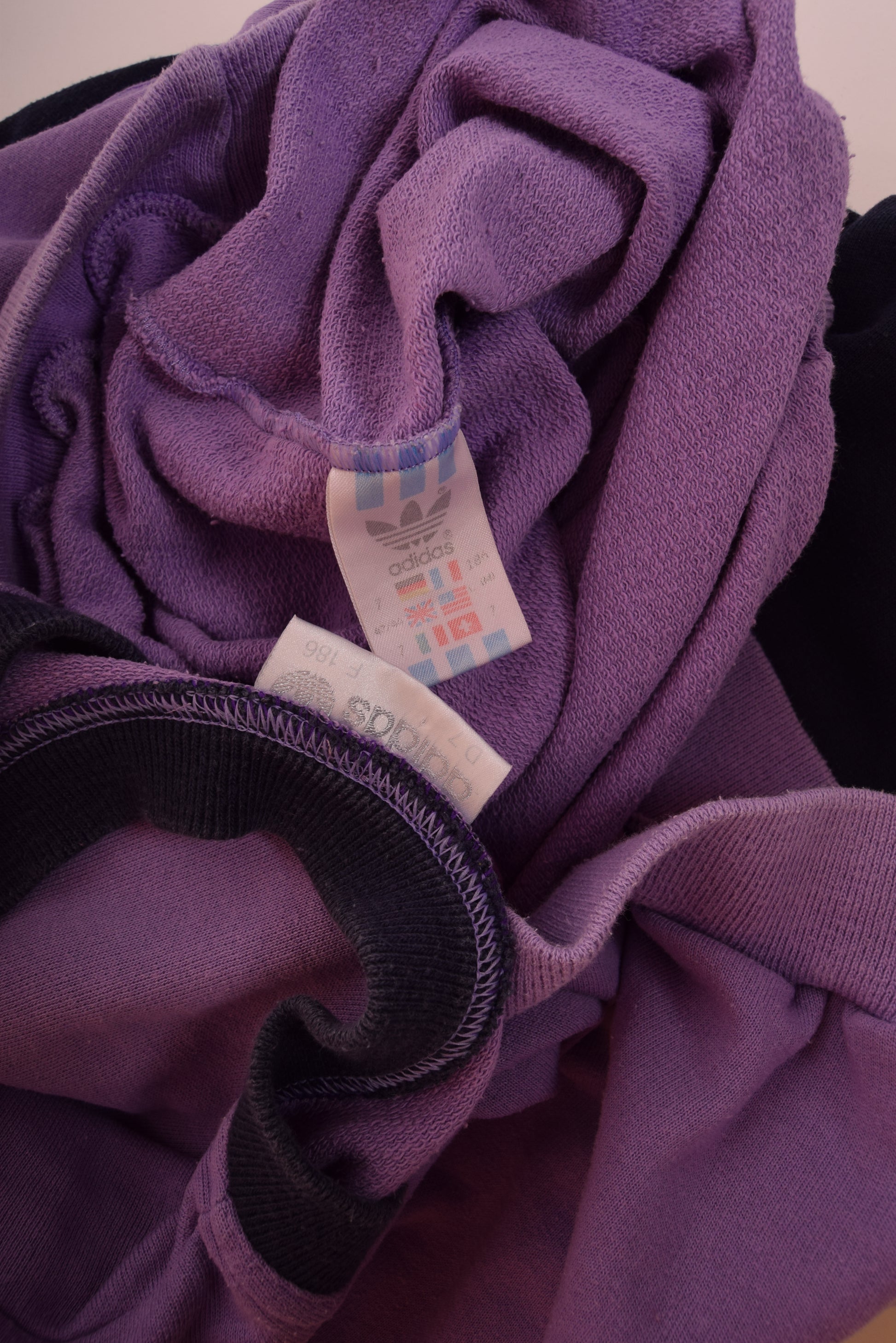 Vintage Adidas 90's Sweatshirt Blue Purple