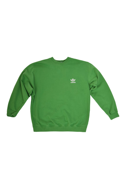 Vintage Adidas Sweatshirt 90's Size M Green