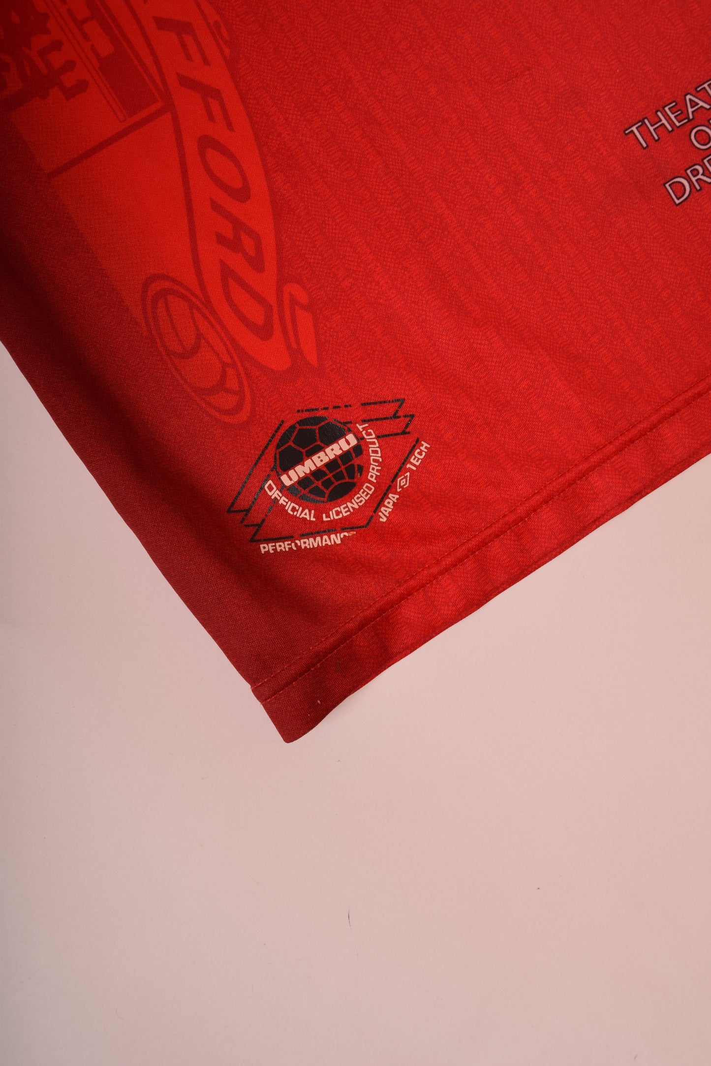 Umbro Manchester United 1997-98 Home Football Shirt Size M Red