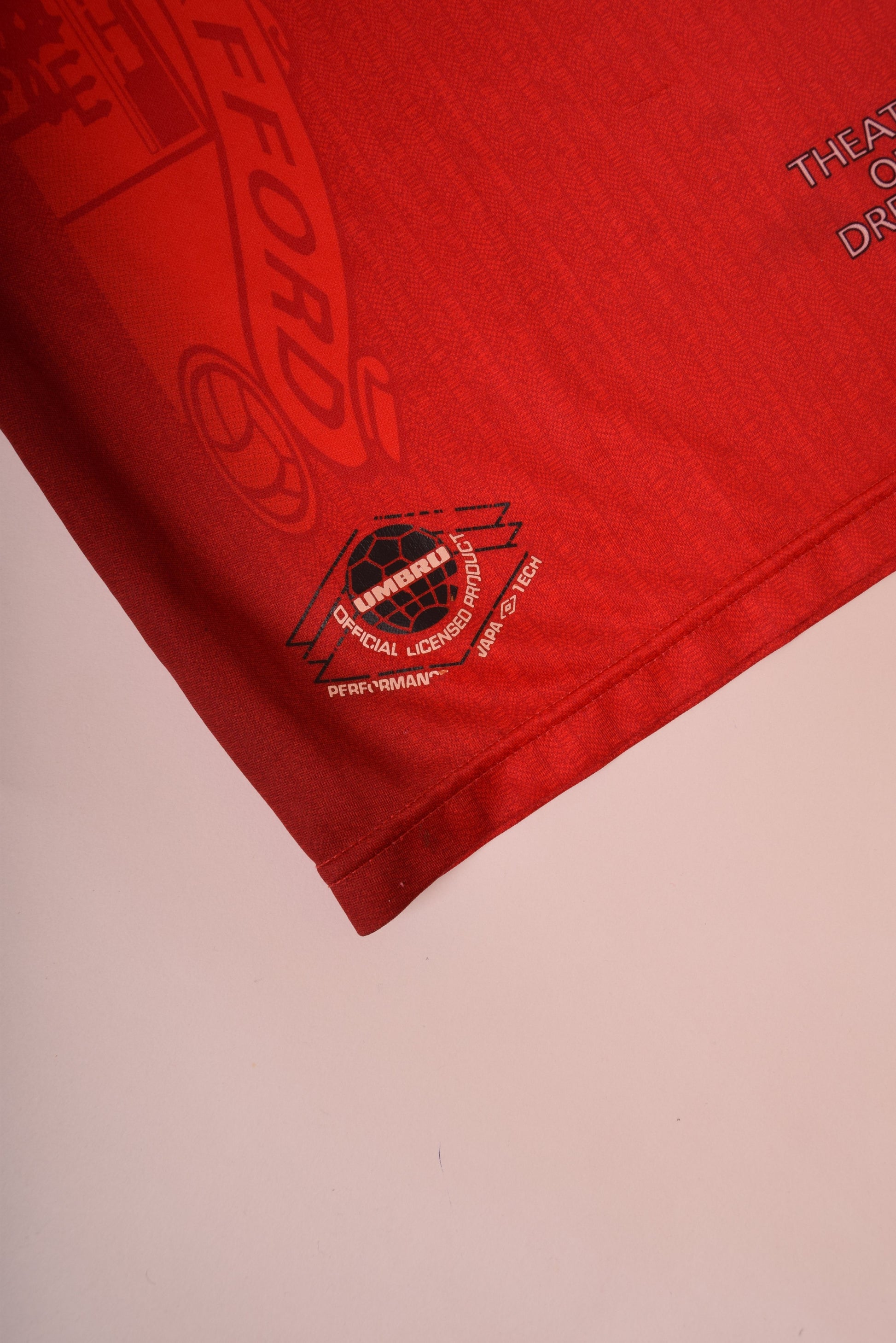 Umbro Manchester United 1997-98 Home Football Shirt Size M Red