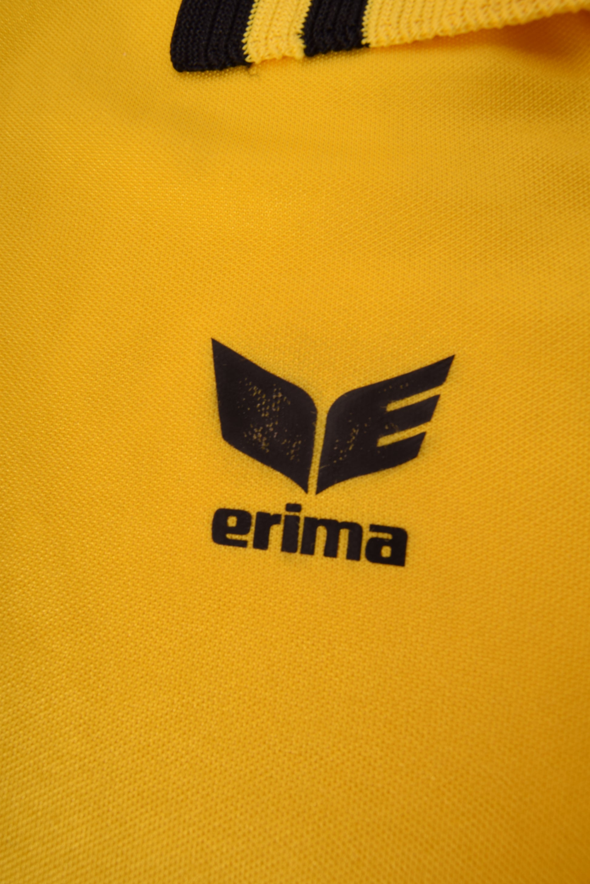Vintage BVB Borussia Dortmund Erima 1979-1980 Home Football Shirt Size M Yellow