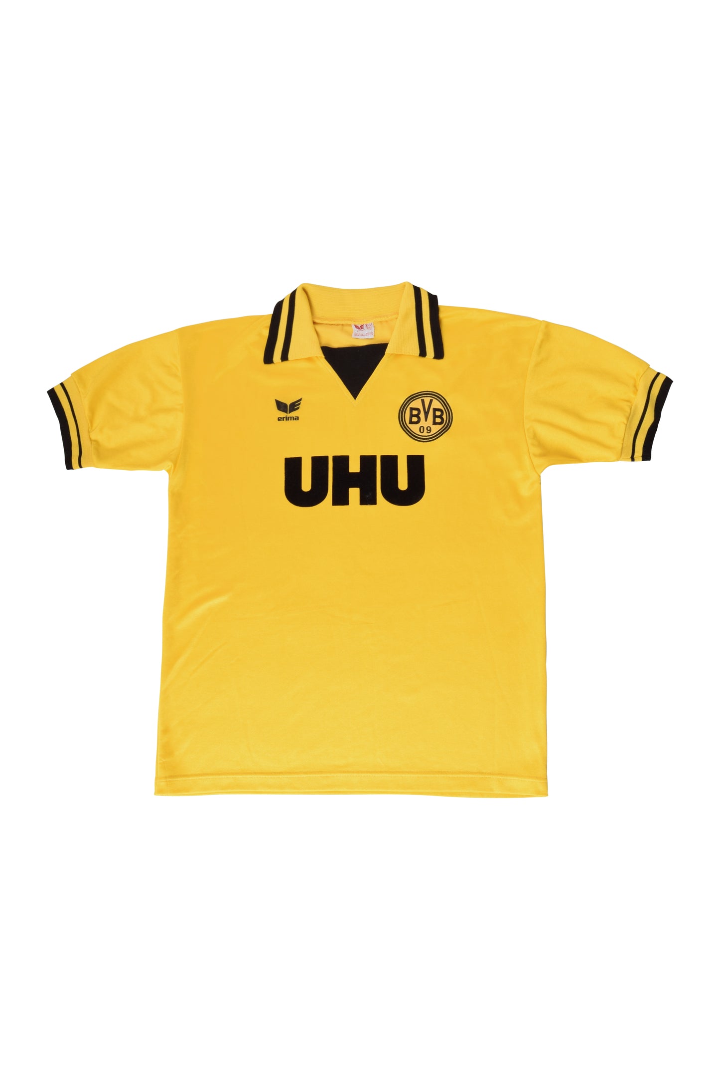 Vintage BVB Borussia Dortmund Erima 1979-1980 Home Football Shirt Size M Yellow