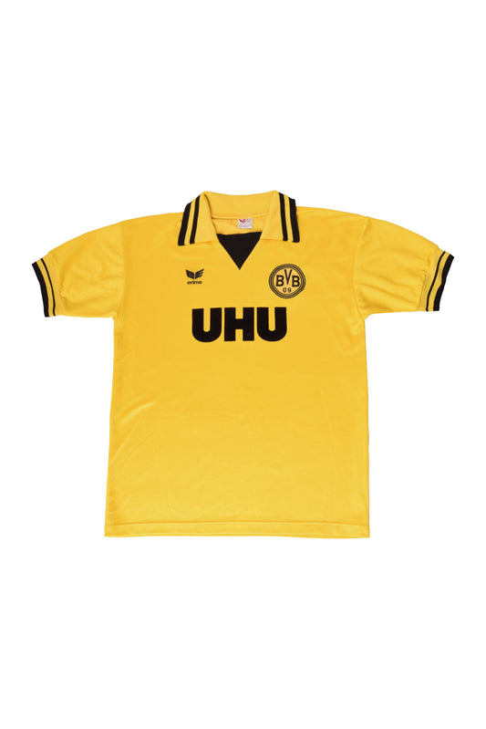 Vintage BVB Borussia Dortmund Erima 1979-1980 Home Football Shirt Size M Yellow