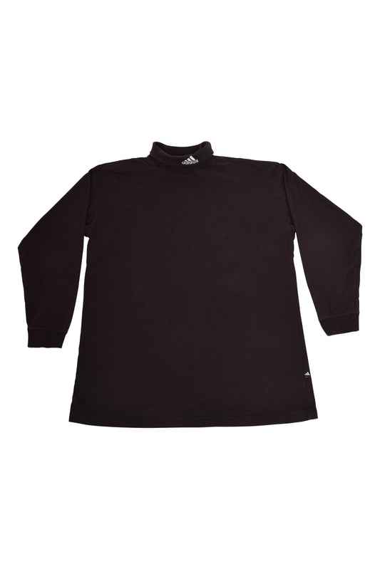 Vintage 90's Adidas Turtleneck Size L Black