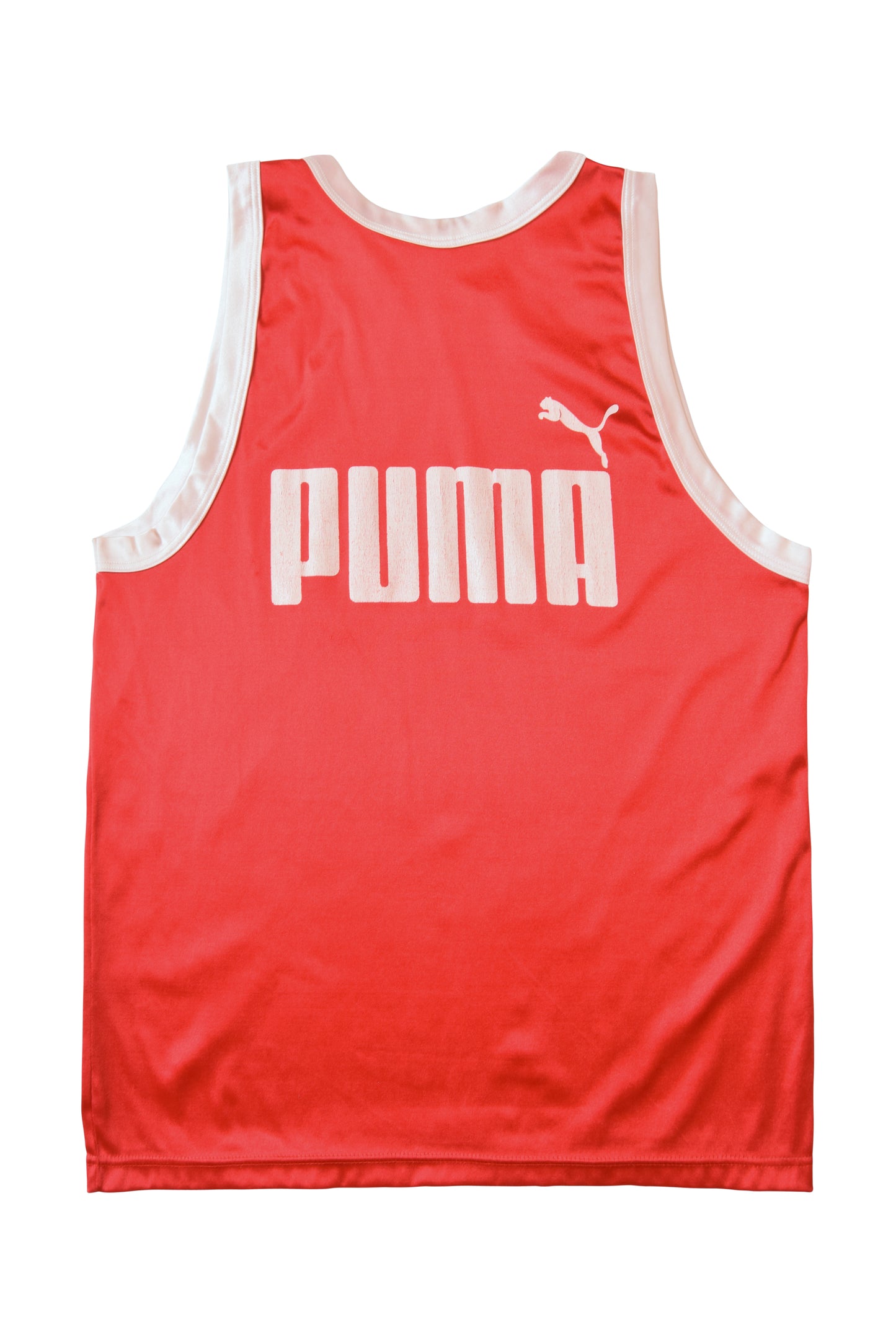 Vintage Puma Tank Top Red Made in Italy