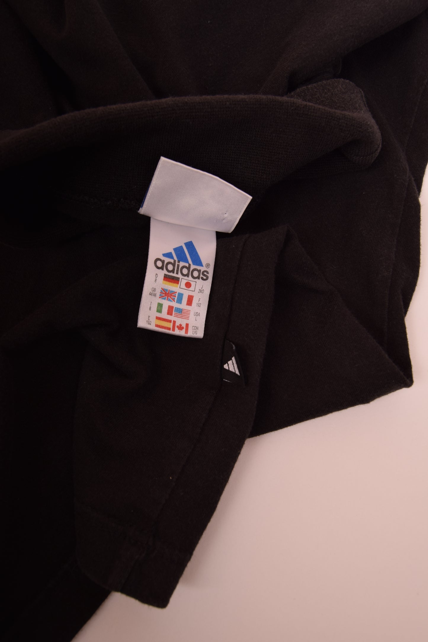 Vintage 90's Adidas Turtleneck Size L Black