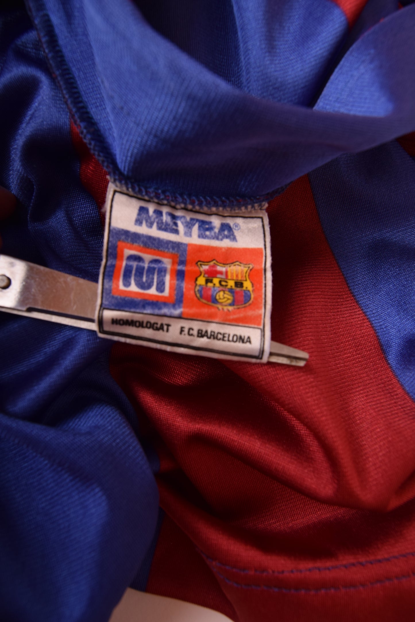 Vintage Meyba FC Barcelona Home Football Shirt / Jersey '84-89 Made in Spain Size M-L