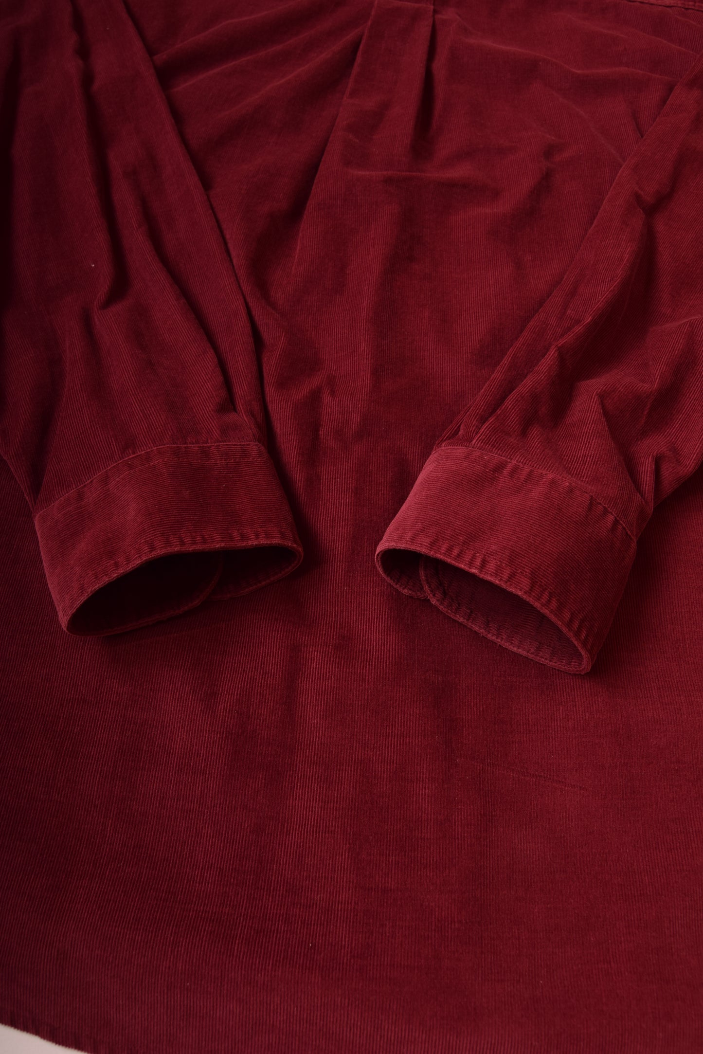 Vintage Timberland Corduroy Weathergear Burgundy Shirt