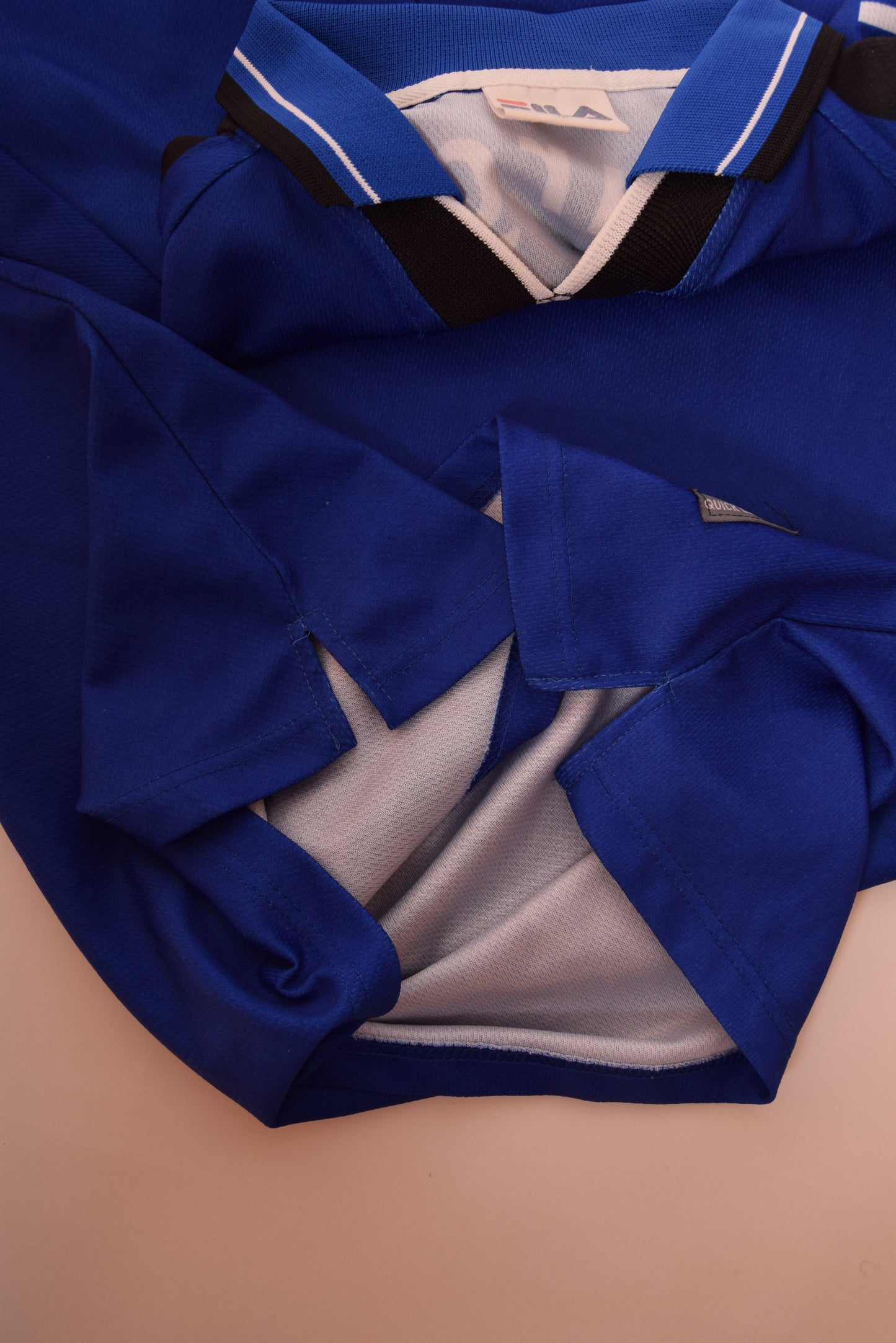 Vintage Hamburg Fila 199-2000 Away Football Shirt Size M Blue