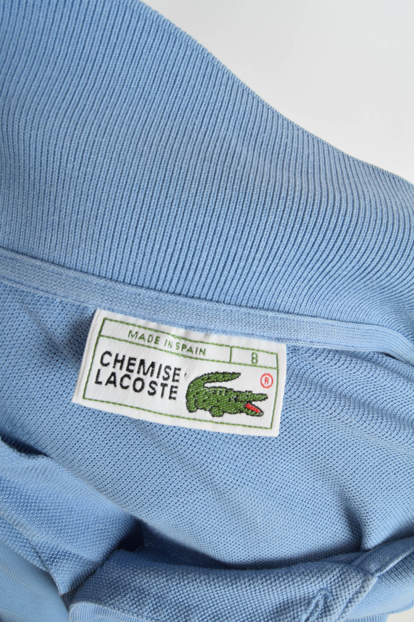 Vintage Lacoste Polo T-shirt 90's Made in Spain Size XL