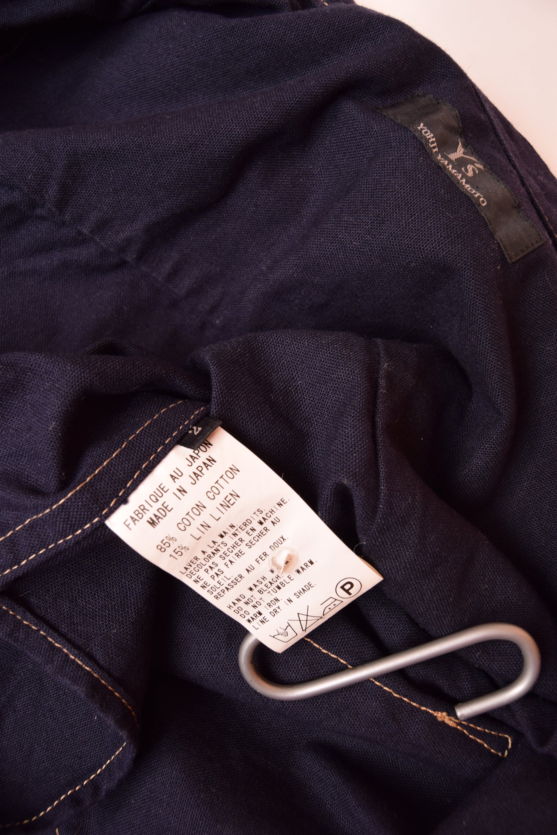 Yohji Yamamoto Y's Cropped Shirt Made in Japan Size M