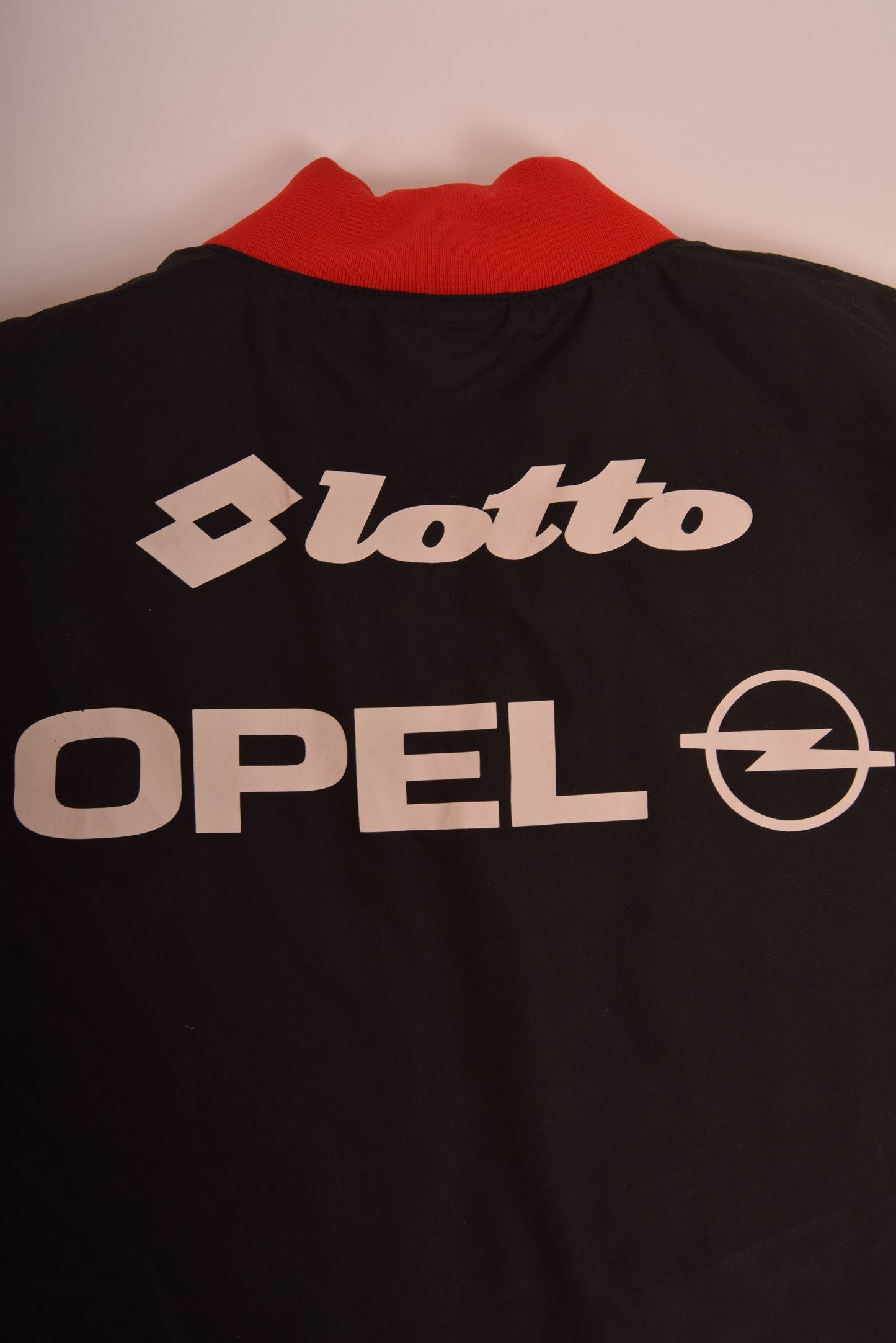 AC Milan Lotto Quilted Jacket 90's Size XXL Made in Italy Opel