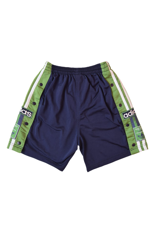 Vintage 90's Adidas Poppers Shorts with Staples AdiBreak Size XS