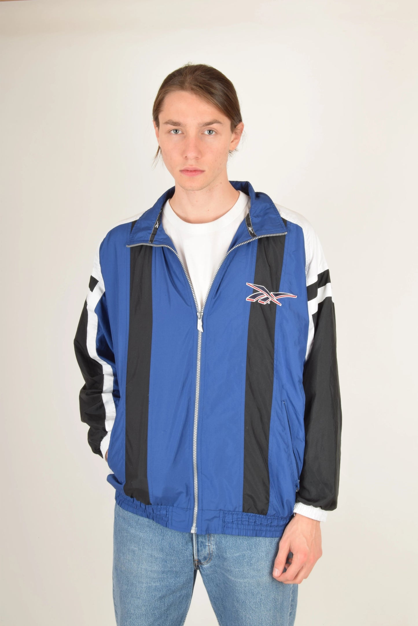 Vintage 90s Reebok Jacket / Track top Size M