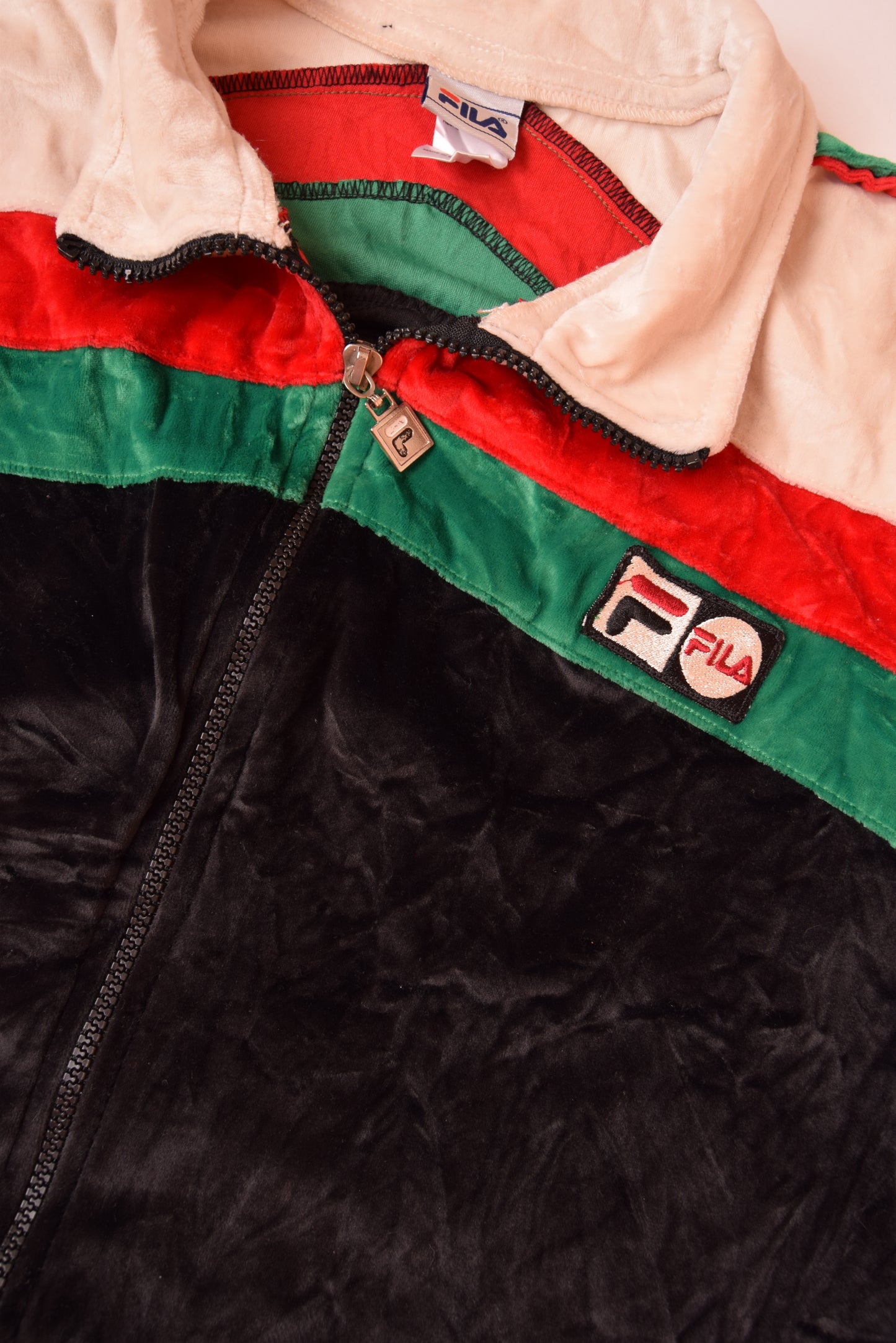 Vintage Fila Fluffy Jacket Size M-L