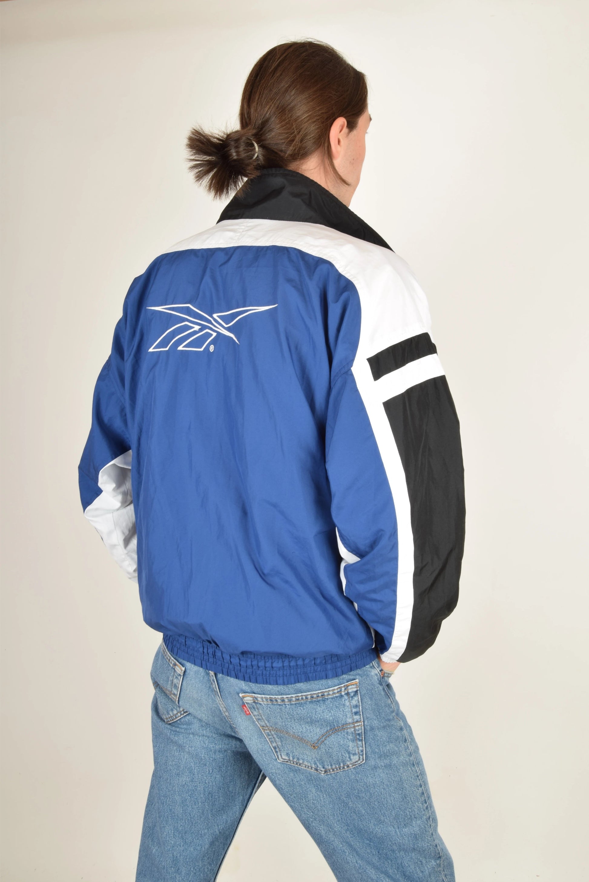 Vintage 90s Reebok Jacket / Track top Size M