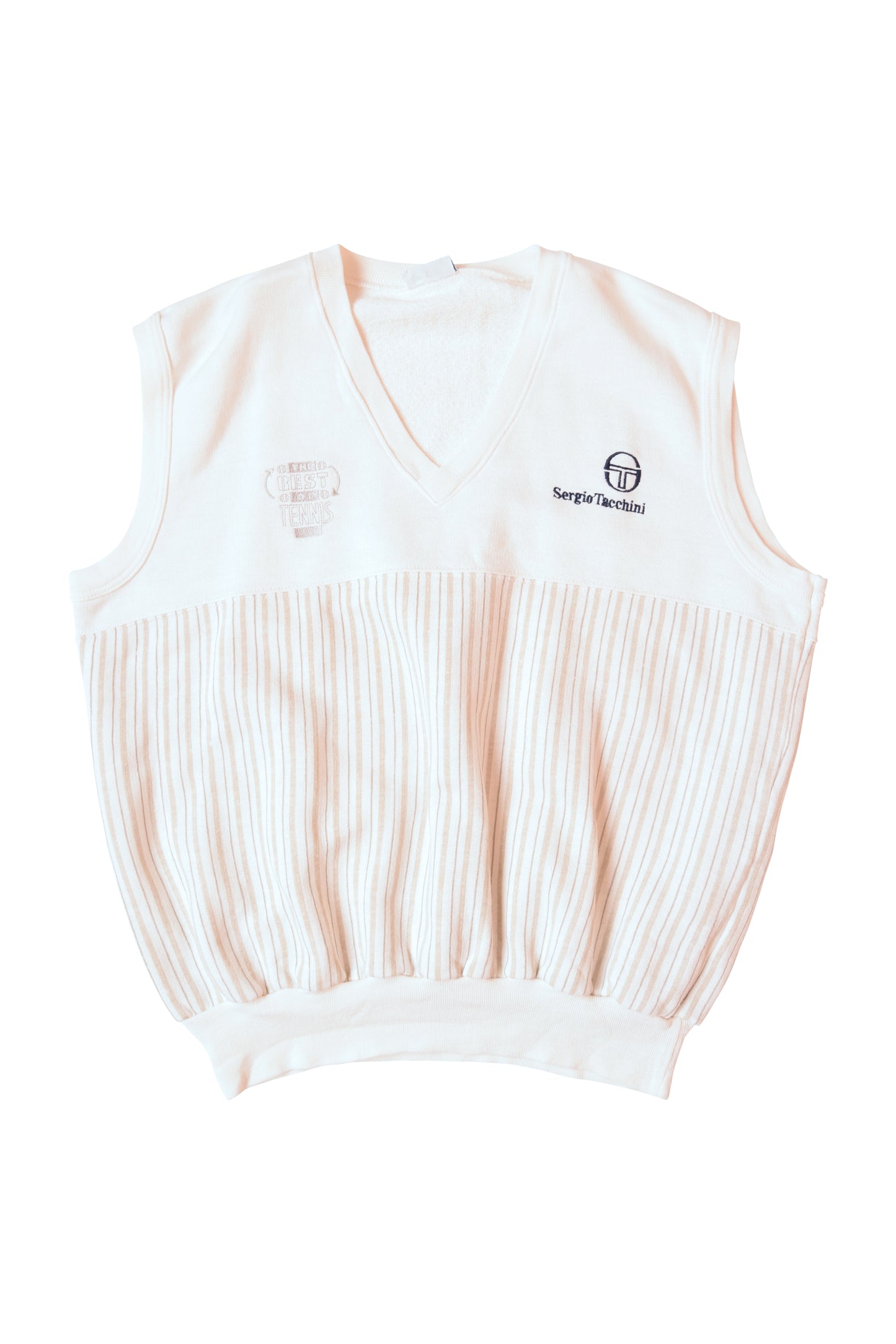 Vintage Sergio Tacchini Vest Made in Italy 80's