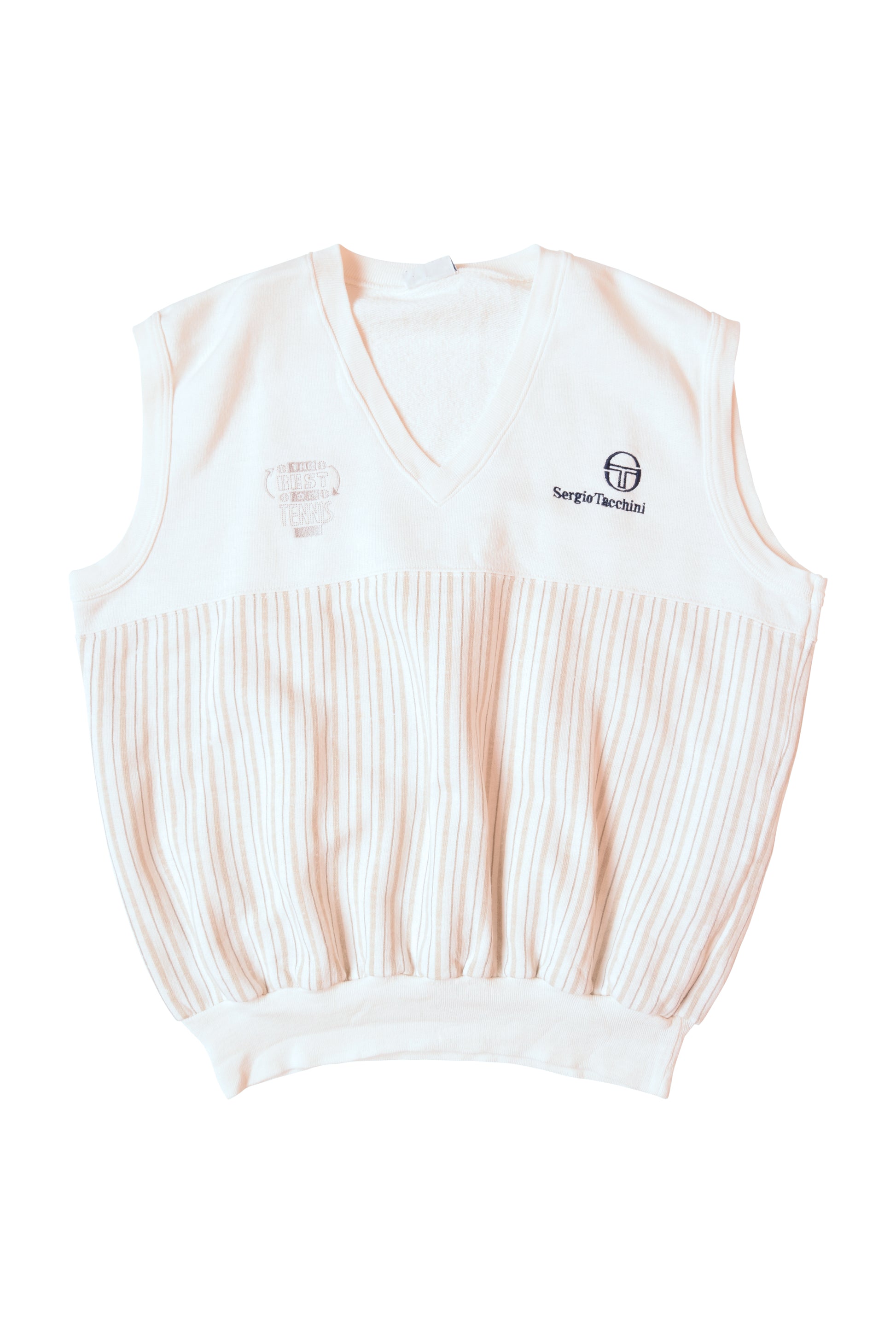 Vintage Sergio Tacchini Vest Made in Italy 80's