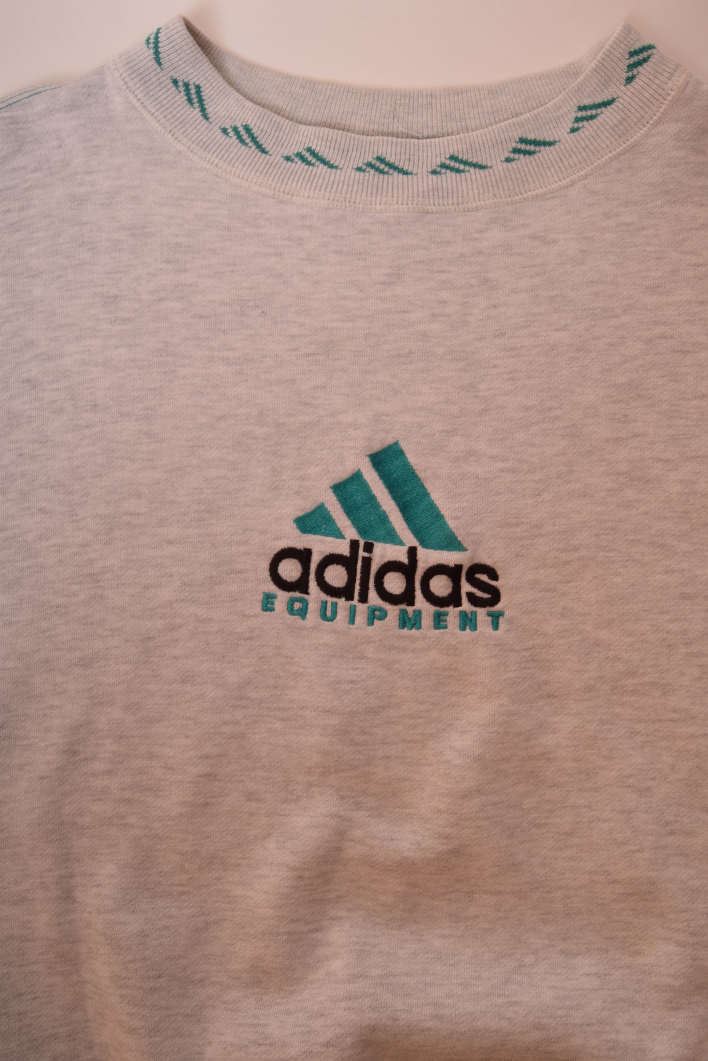 Vintage 90's Adidas Equipment Sweatshirt Crew Neck Grey Size XL