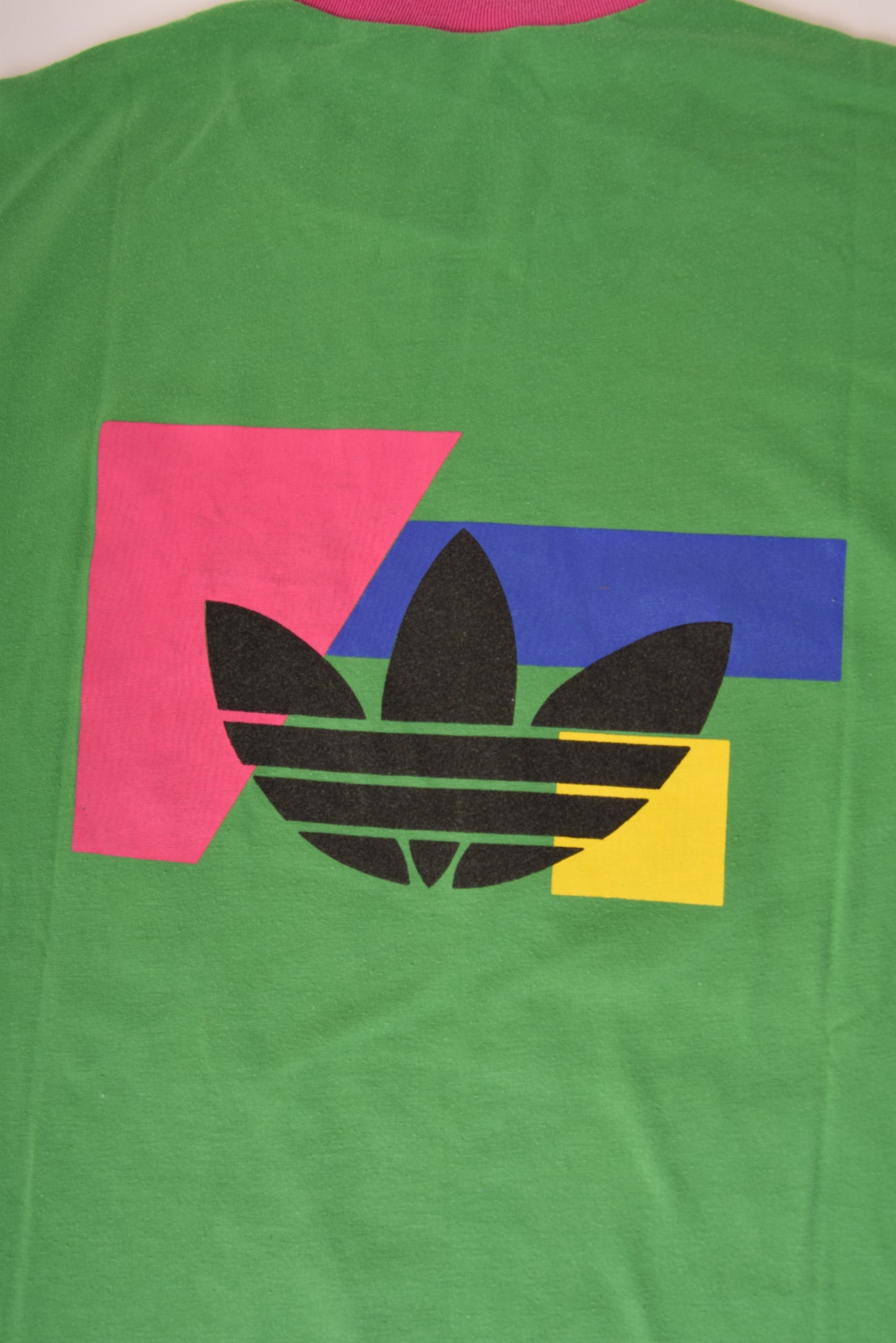 Vintage Adidas 90's T-Shirt I Can I Want Size S-M Green