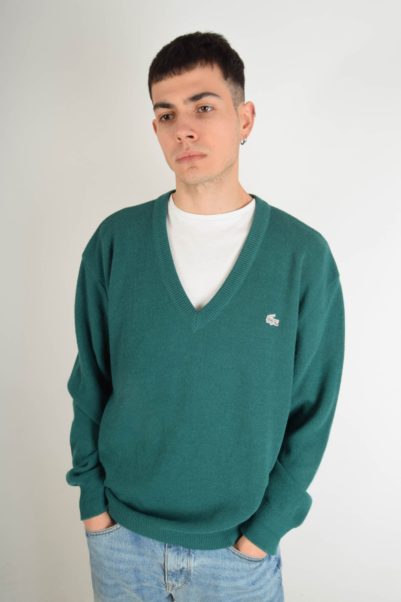 Vintage 80's Lacoste Chemise Jumper Made in France