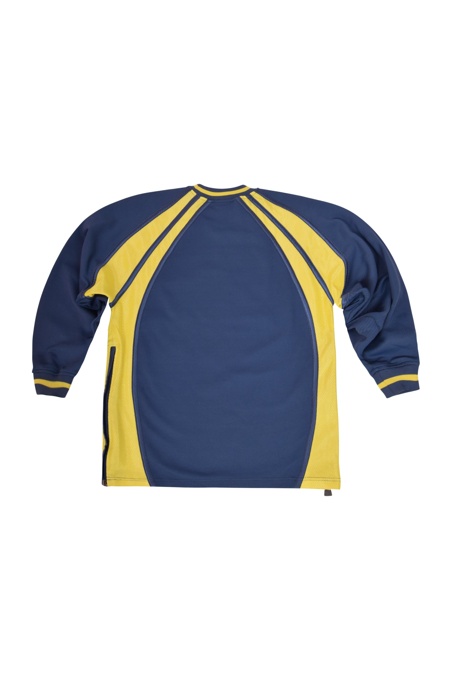 Vintage Adidas Basketball Sweatshirt S-M Blue Yellow