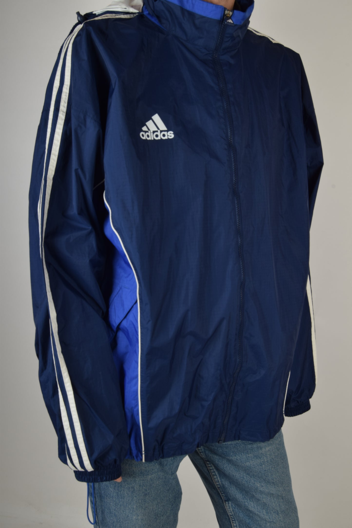 Vintage Adidas Jacket / Festival Windbreaker 90's