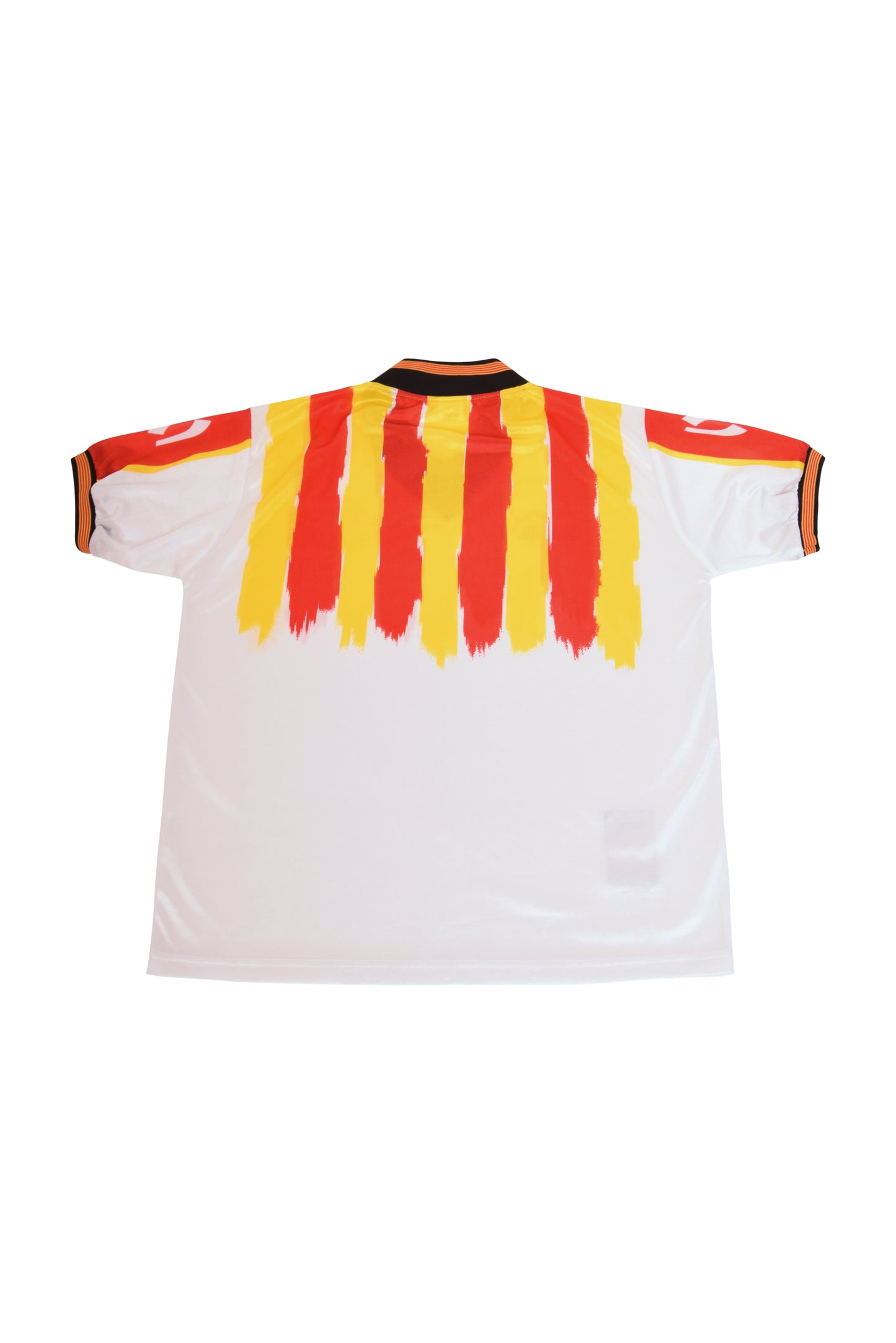 Vintage Catalunia Puma Home Shirt 1998-1999 Size M White Red Yellow