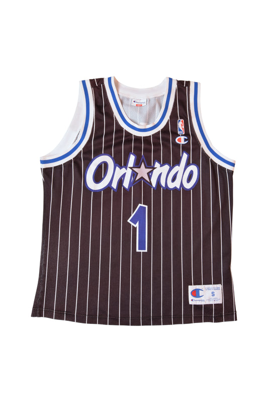 Vintage Orlando Magic Champion Jersey Hardaway No 1 NBA 90s Size S