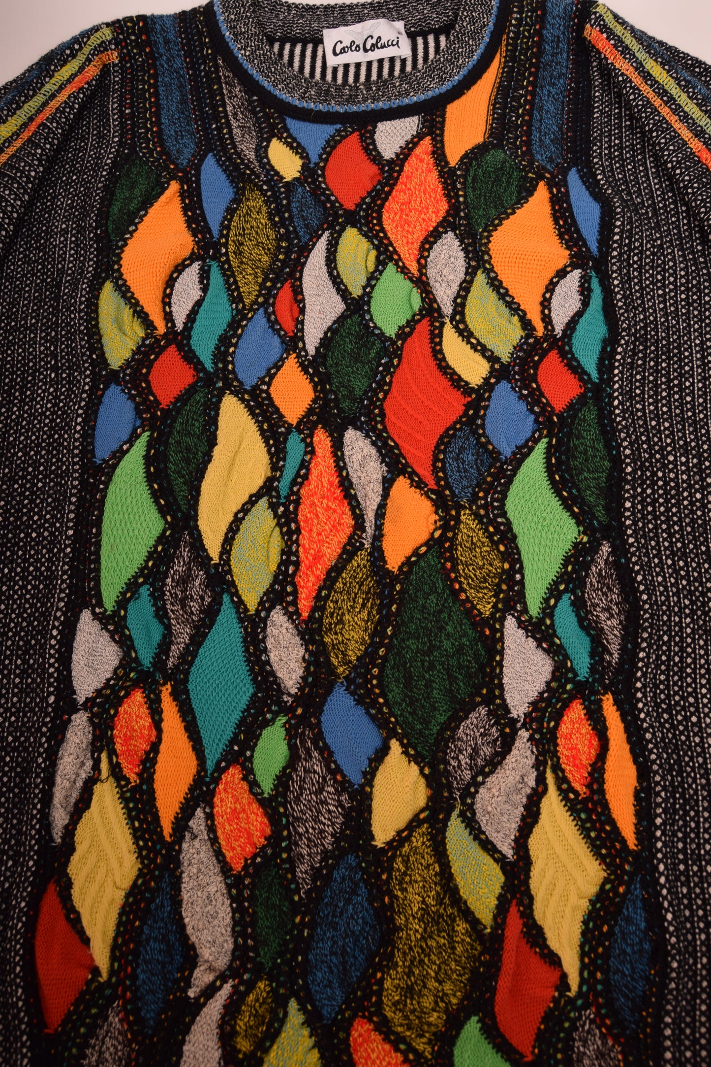 Vintage Carlo Colucci 90's Jumper Multicolor