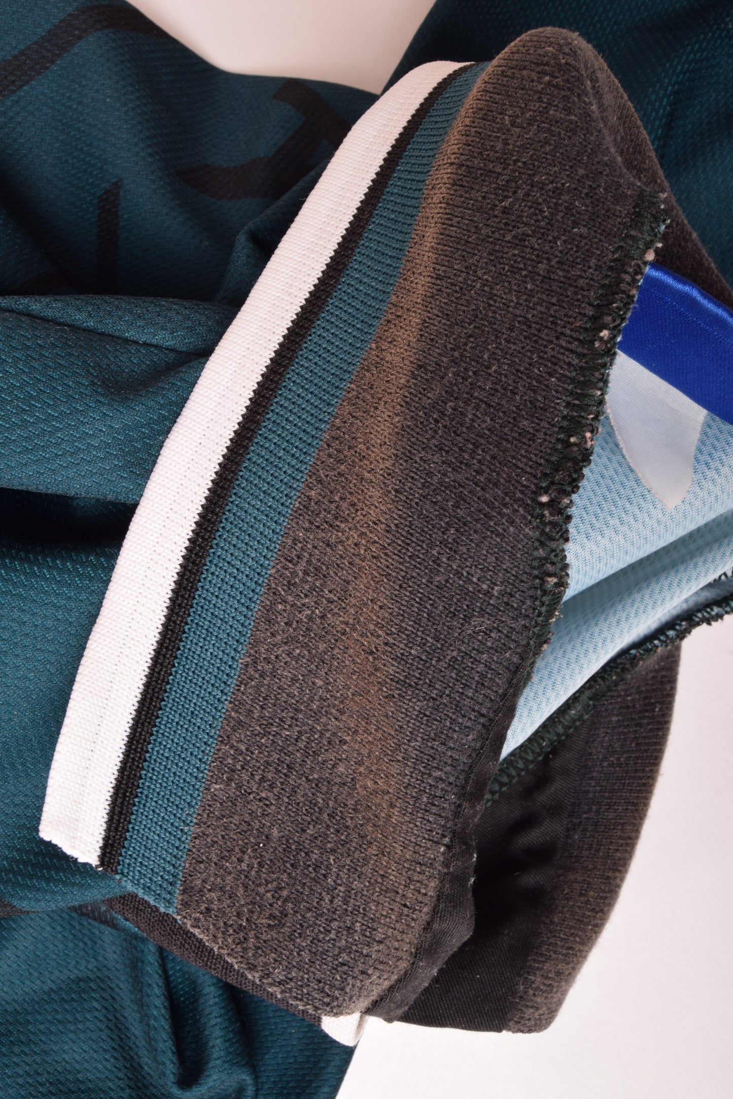 Vintage Ajax Amsterdam Umbro 1995-1996 Away Football Shirt Size L Abn Amro Dark Green