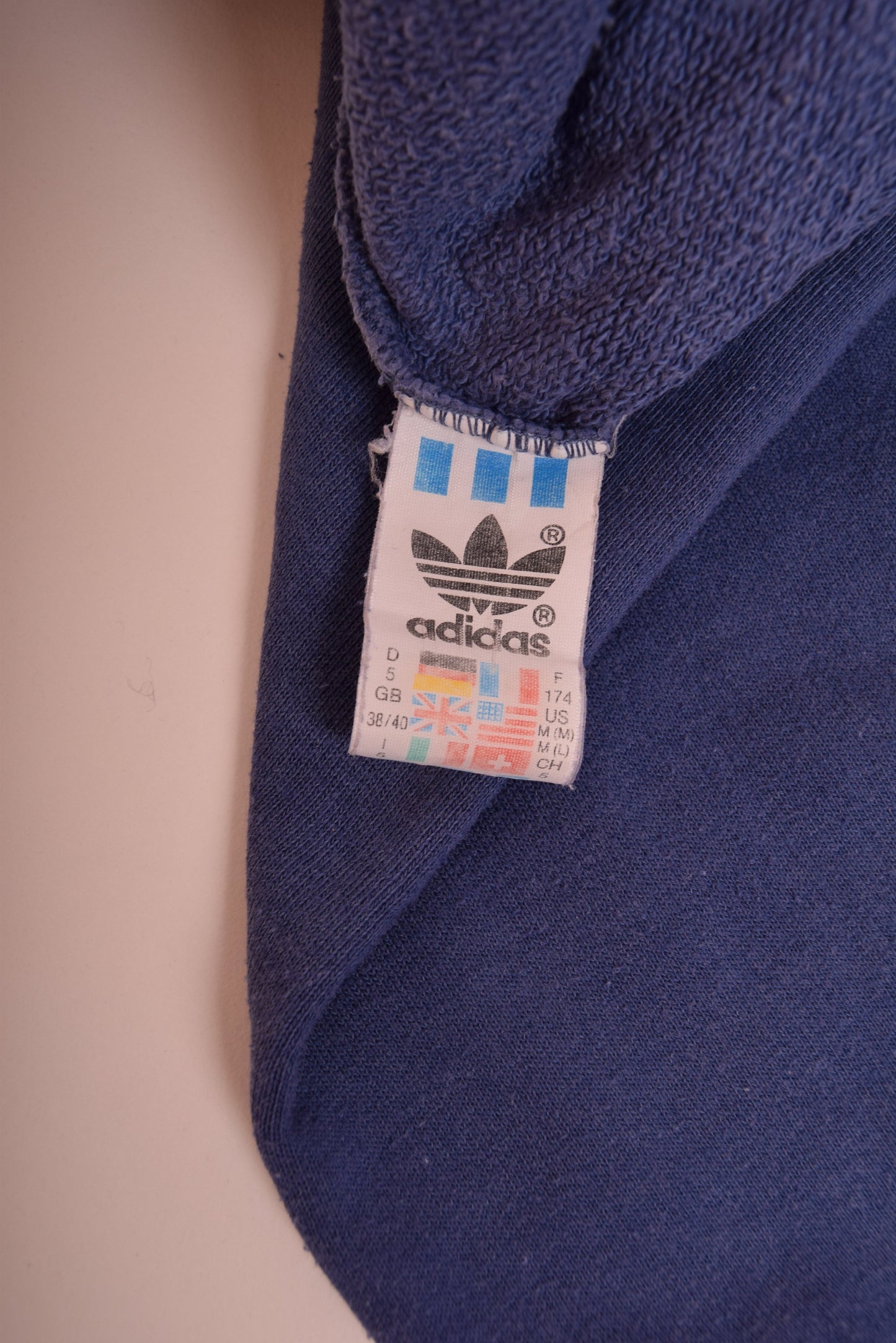 Vintage Adidas Sweatshirt 90's Size M-L Purple
