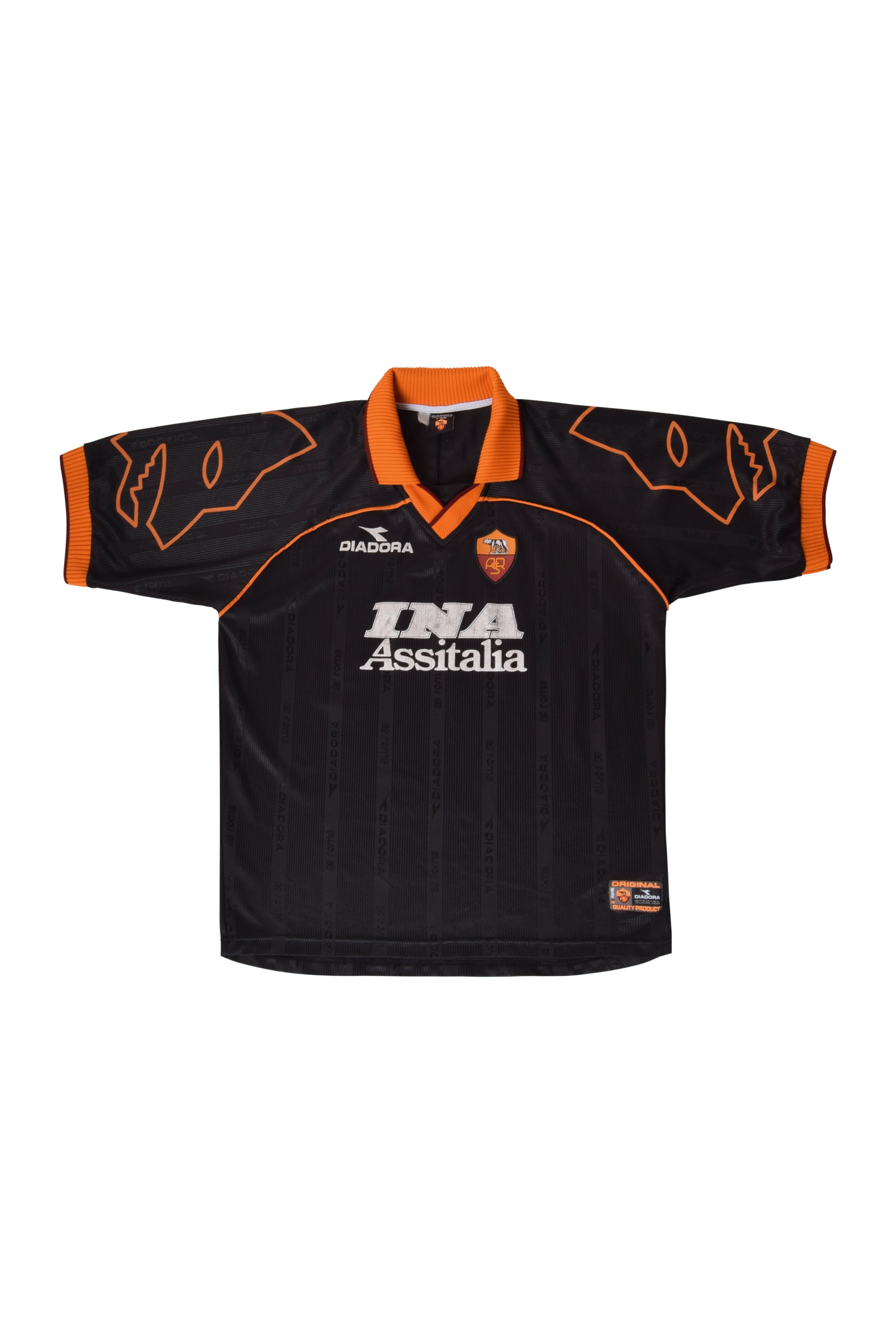 Maglia RARa Allenamento VINTAGE AS ROMA ASICS INA ASSITALIA Match Worn Maglia RARa Allenamento VINTAGE AS ROMA ASICS INA ASSITALIA Match Worn