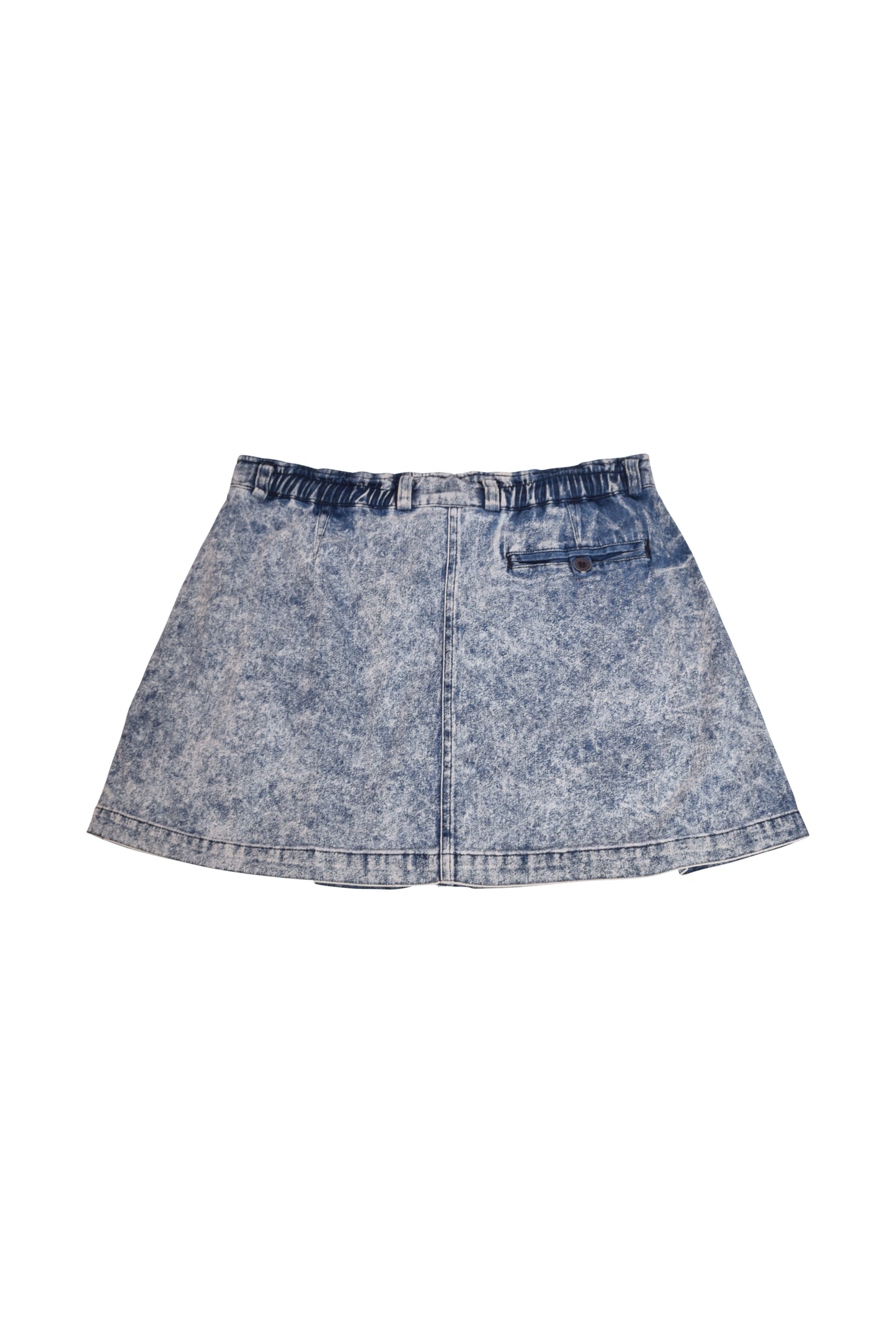 Vintage Nike Challenge Court Skirt Acid Denim Washed Size L Andre Agassi