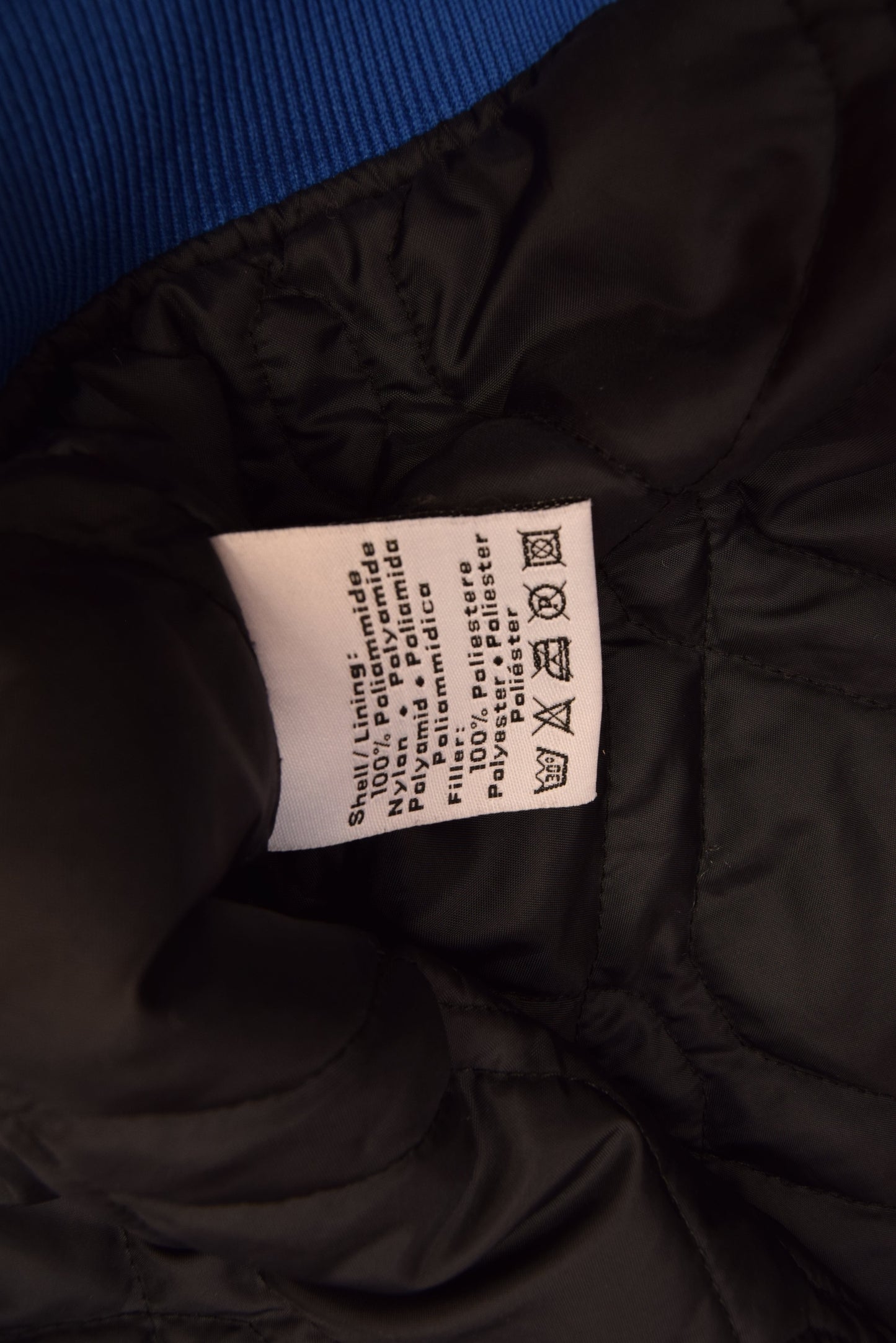 FC Copenhagen FC København Kappa 2010 - 2011 Varsity Bomber Jacket College Baseball Size L Black