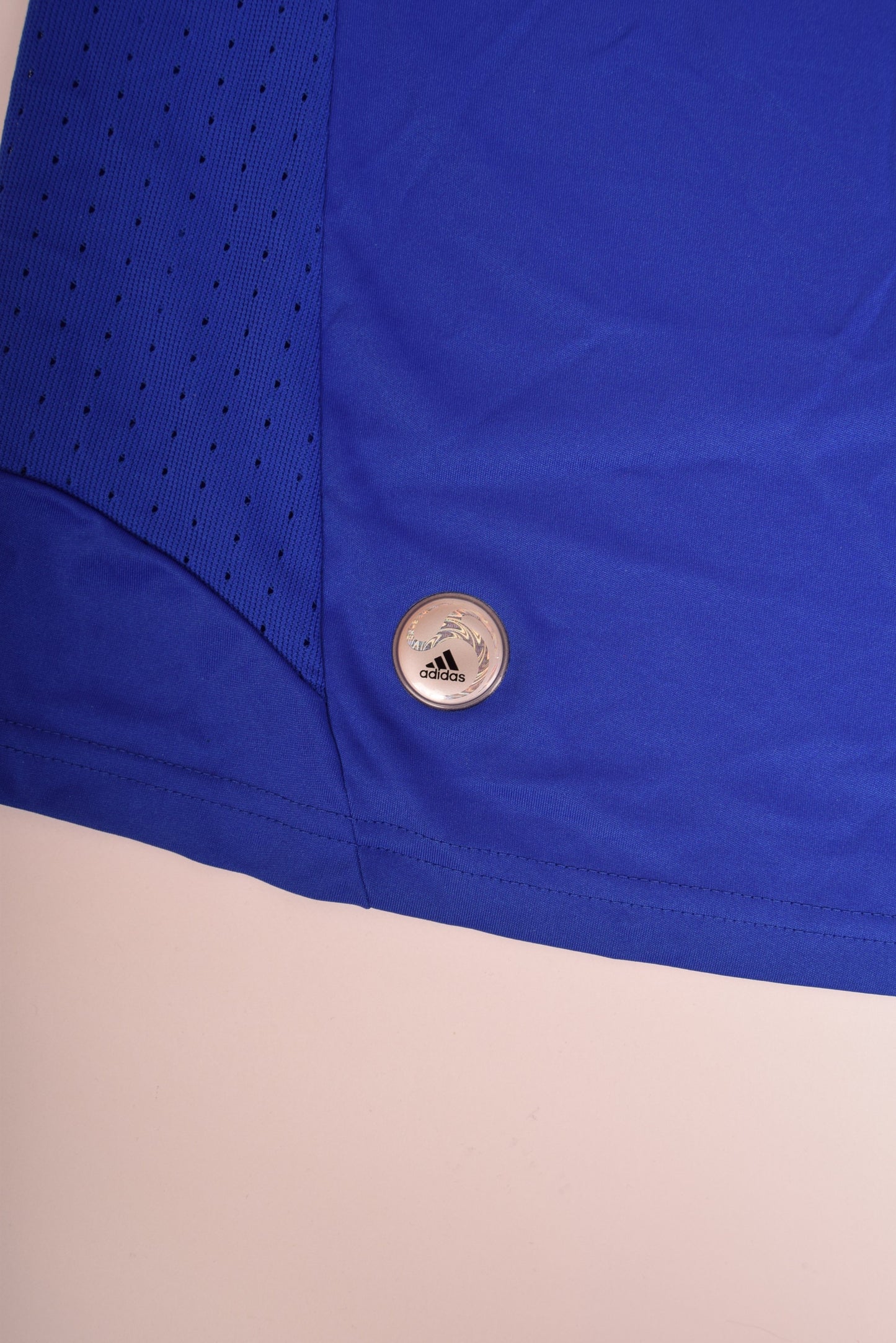 France Adidas 2008 - 2009 Home Football Shirt Blue