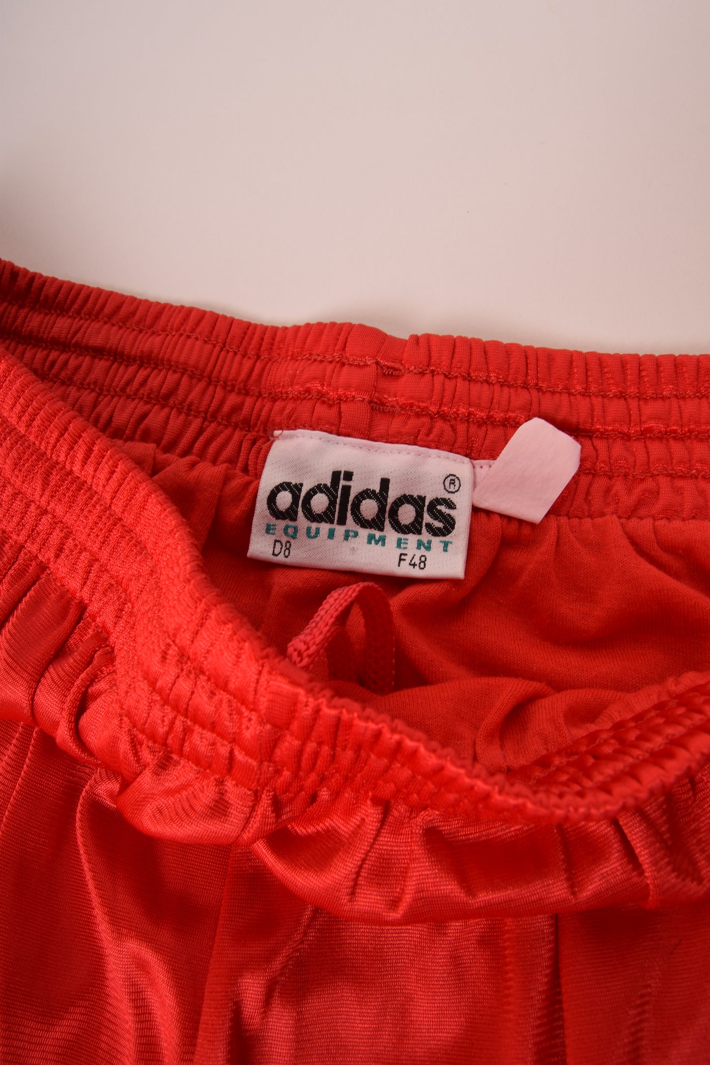 Vintage Adidas Equipment Shorts 1992-1993 Template Red Size M-L