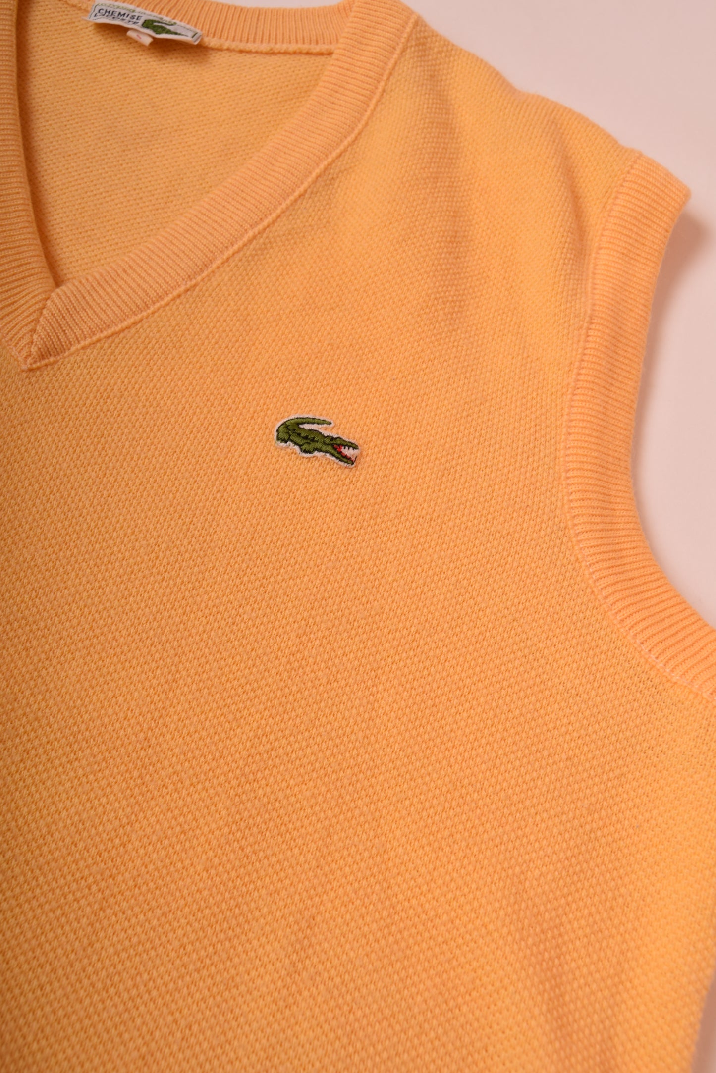Vintage Lacoste Vest Made in France 80's Size M