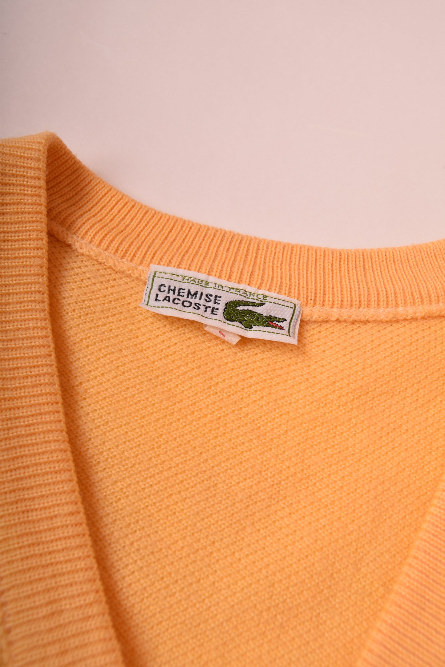 Vintage Lacoste Vest Made in France 80's Size M