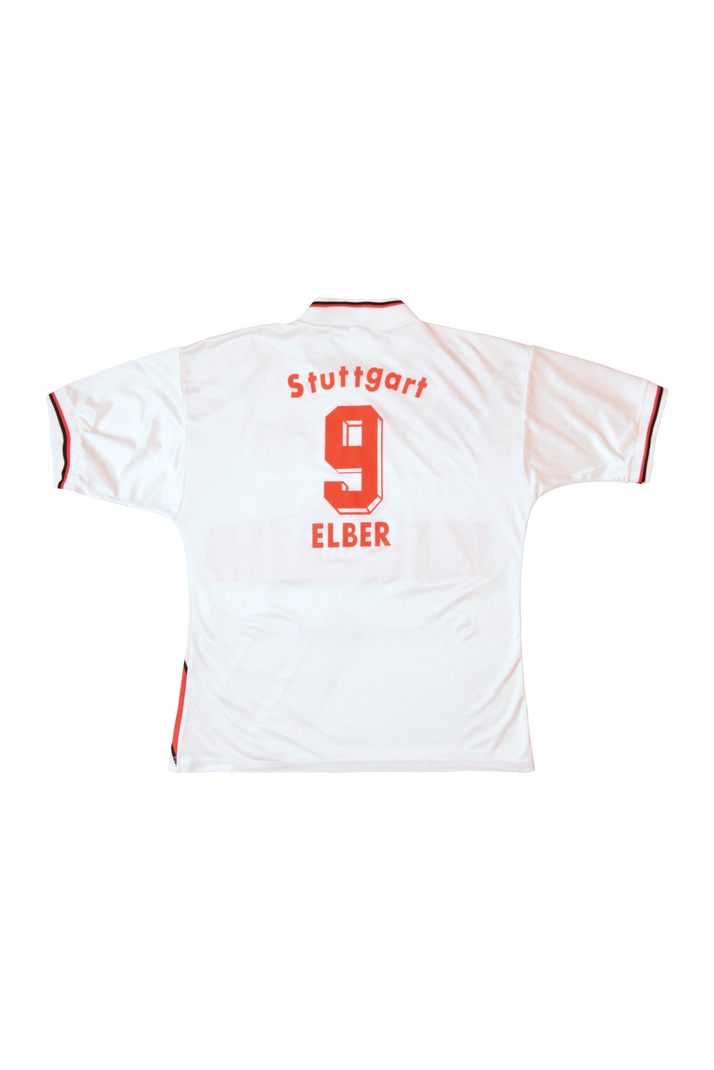 Vintage VFB Stuttgart Adidas Football Shirt Home Elber 1995-1996 Made in England Size L