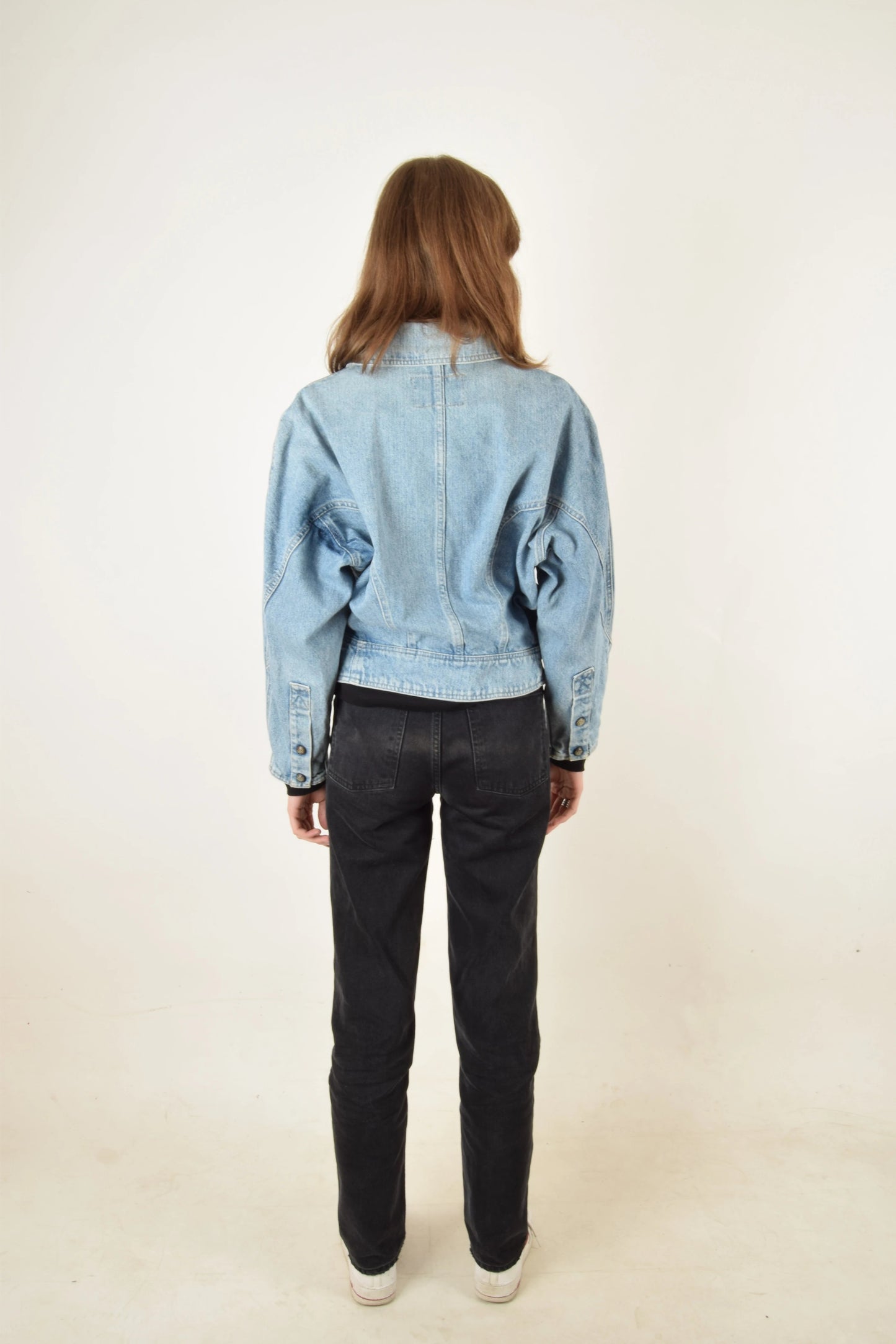 Vintage 80s H.I.S. Woman Denim / Jeans Jacket Size S