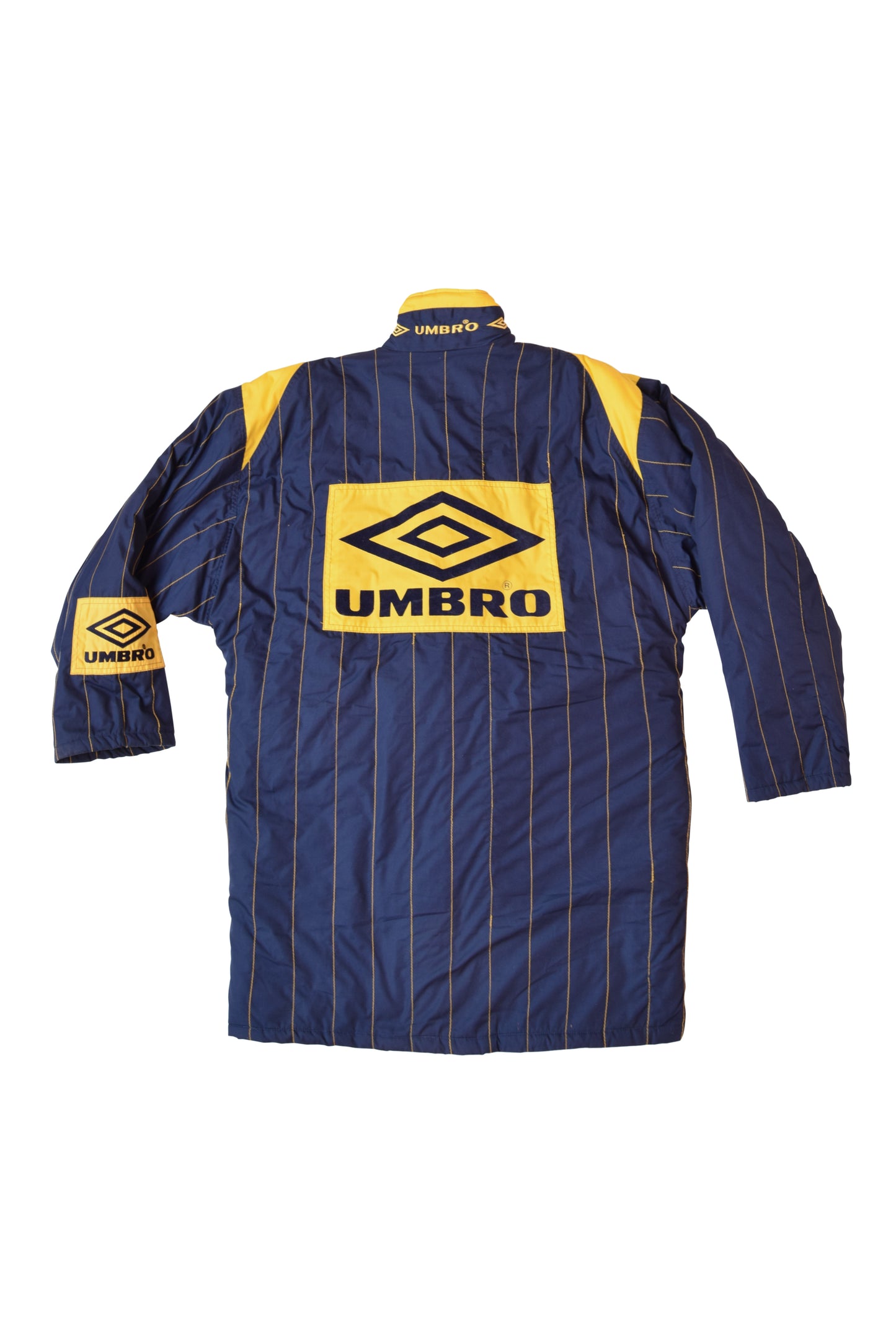 Vintage Umbro AC PARMA Padded Bench Coat 1992 - 1993 Size M