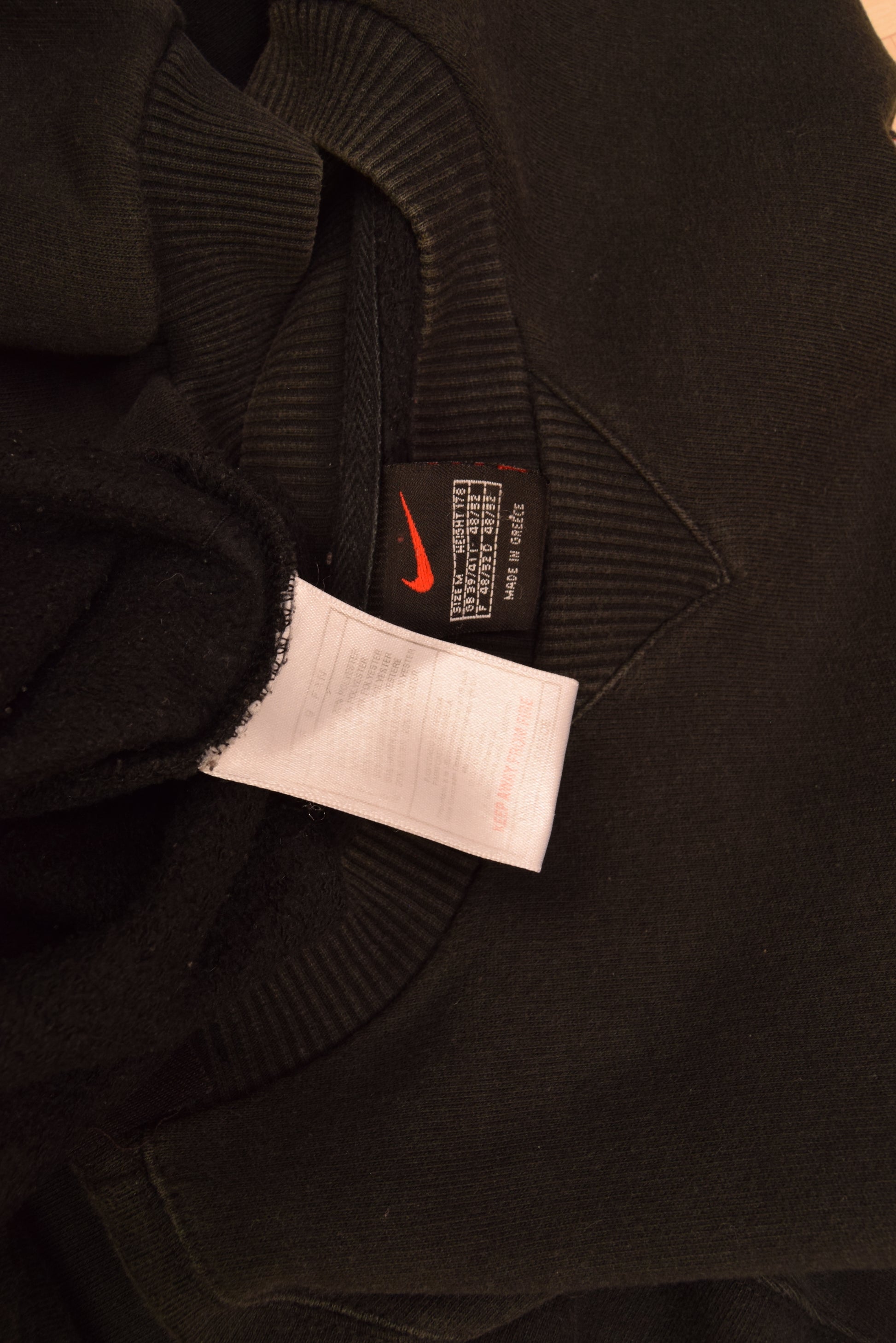 Vintage 90's Nike Sweatshirt Black Size M